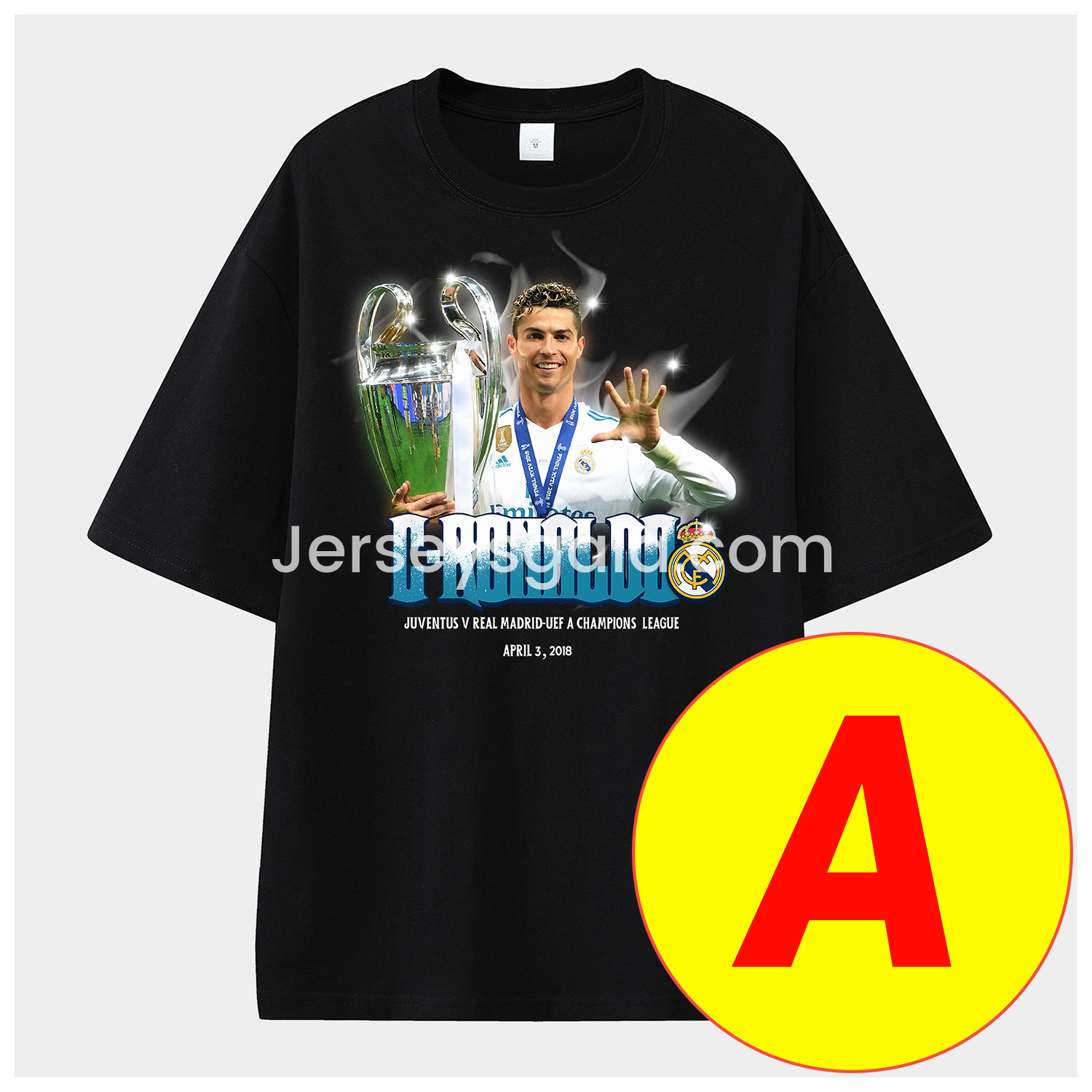 Cristiano Ronaldo Portugal Real Madrid Manchester United Unisex Pure Cotton T-shirt - SOCCERDEALSHOP