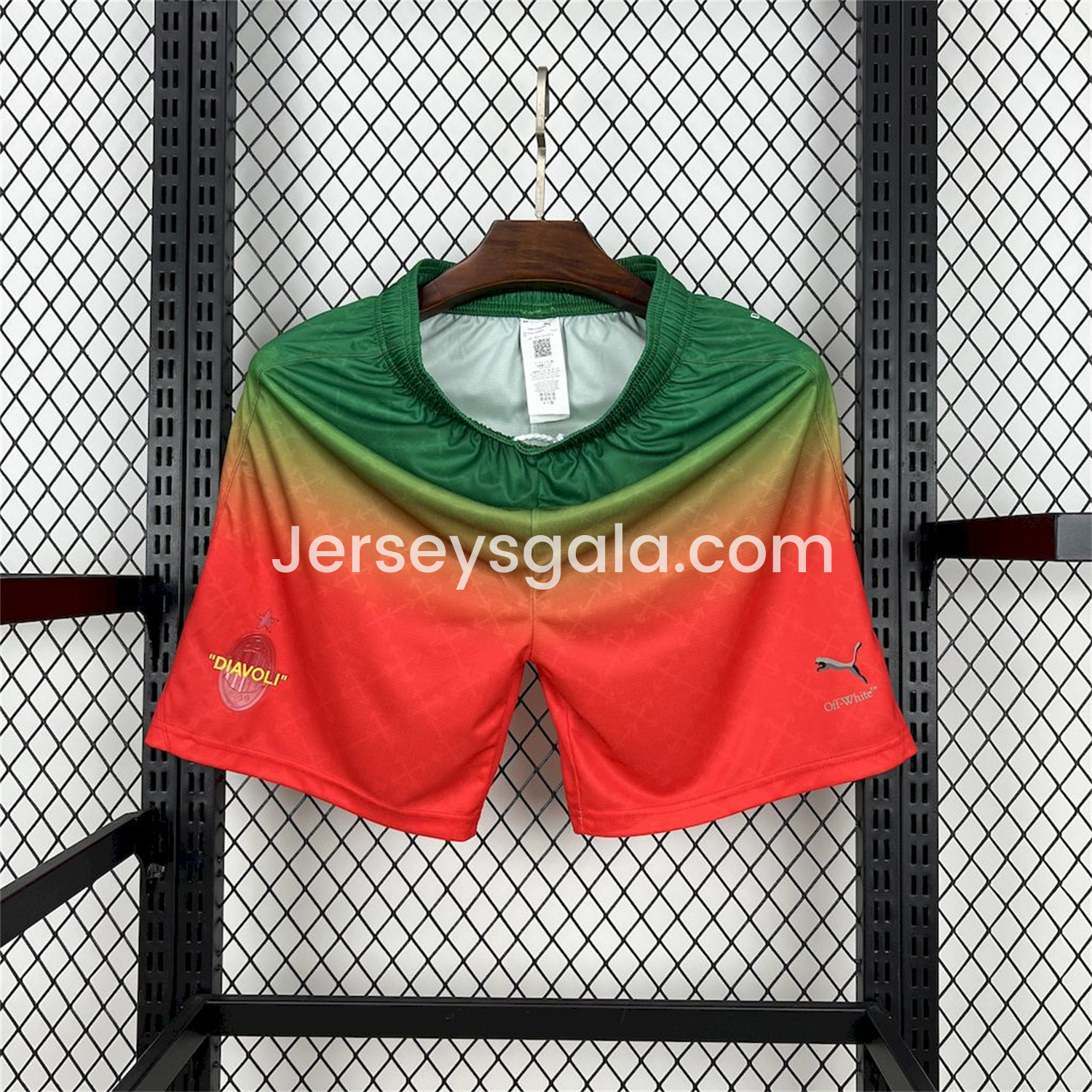 AC Milan 24-25 Fourth Red “Diavoli” Special Edition Shorts - Fans Version - SOCCERDEALSHOP