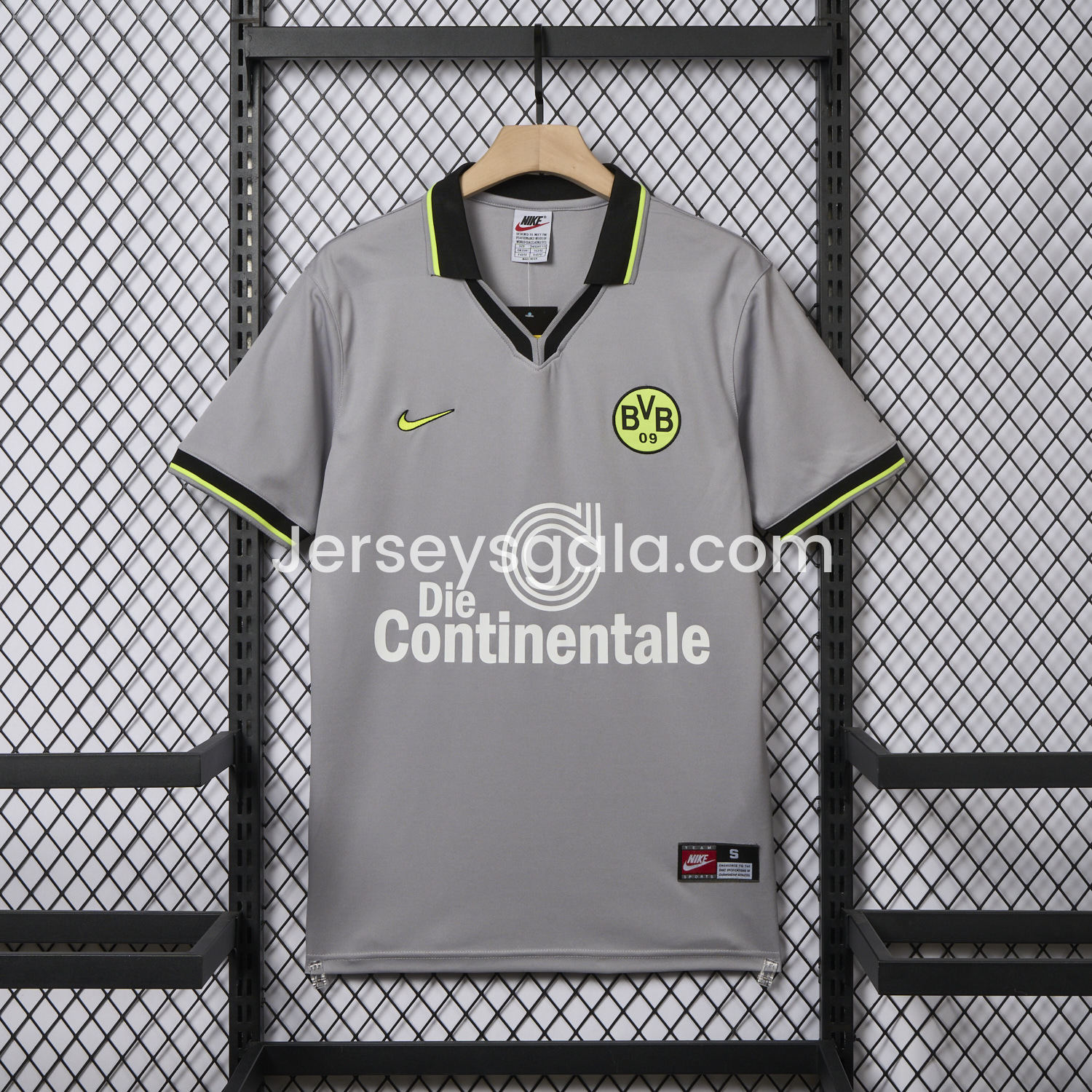 Retro Dortmund 1997-98 Away Jersey - SOCCERDEALSHOP