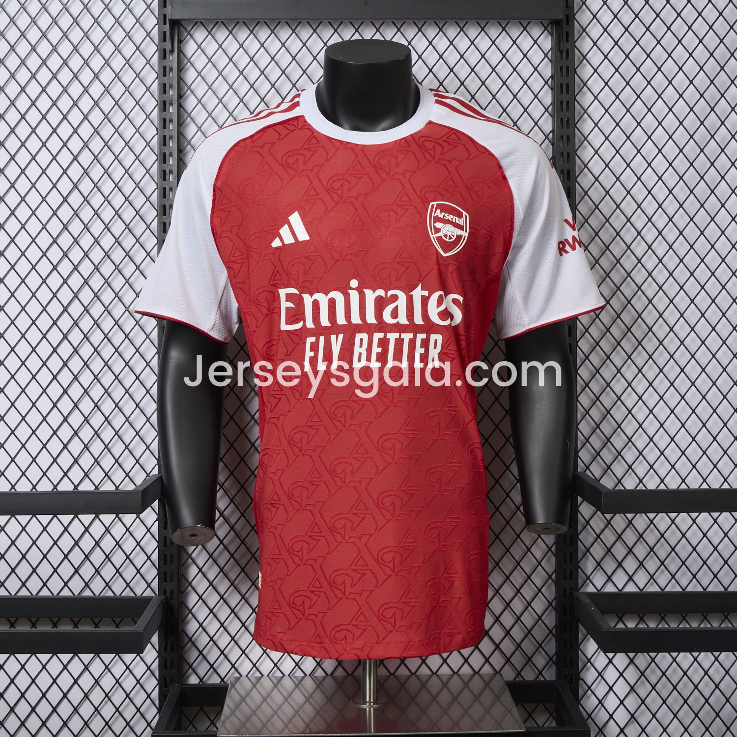 【Jacquard Version】Arsenal 25-26 Home Jersey - Player Version - SOCCERDEALSHOP