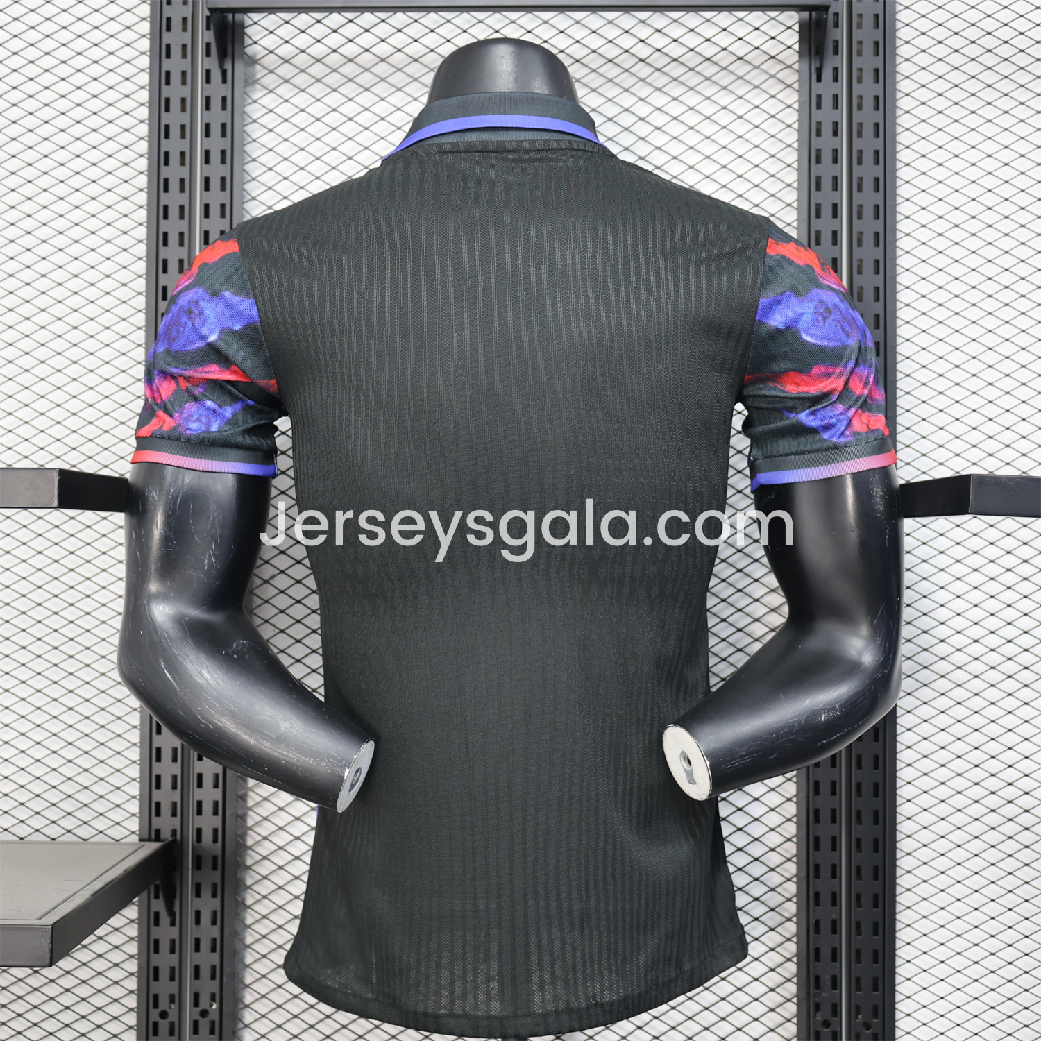 B.A.R.S.A 24-25 Red and Blue Hand Special Edition Jersey - Player Version - SOCCERDEALSHOP