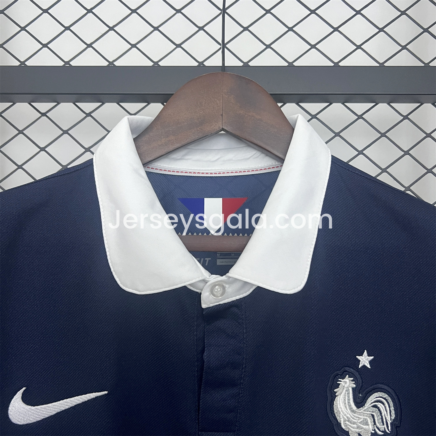 Retro France 2014 Home Jersey - SOCCERDEALSHOP