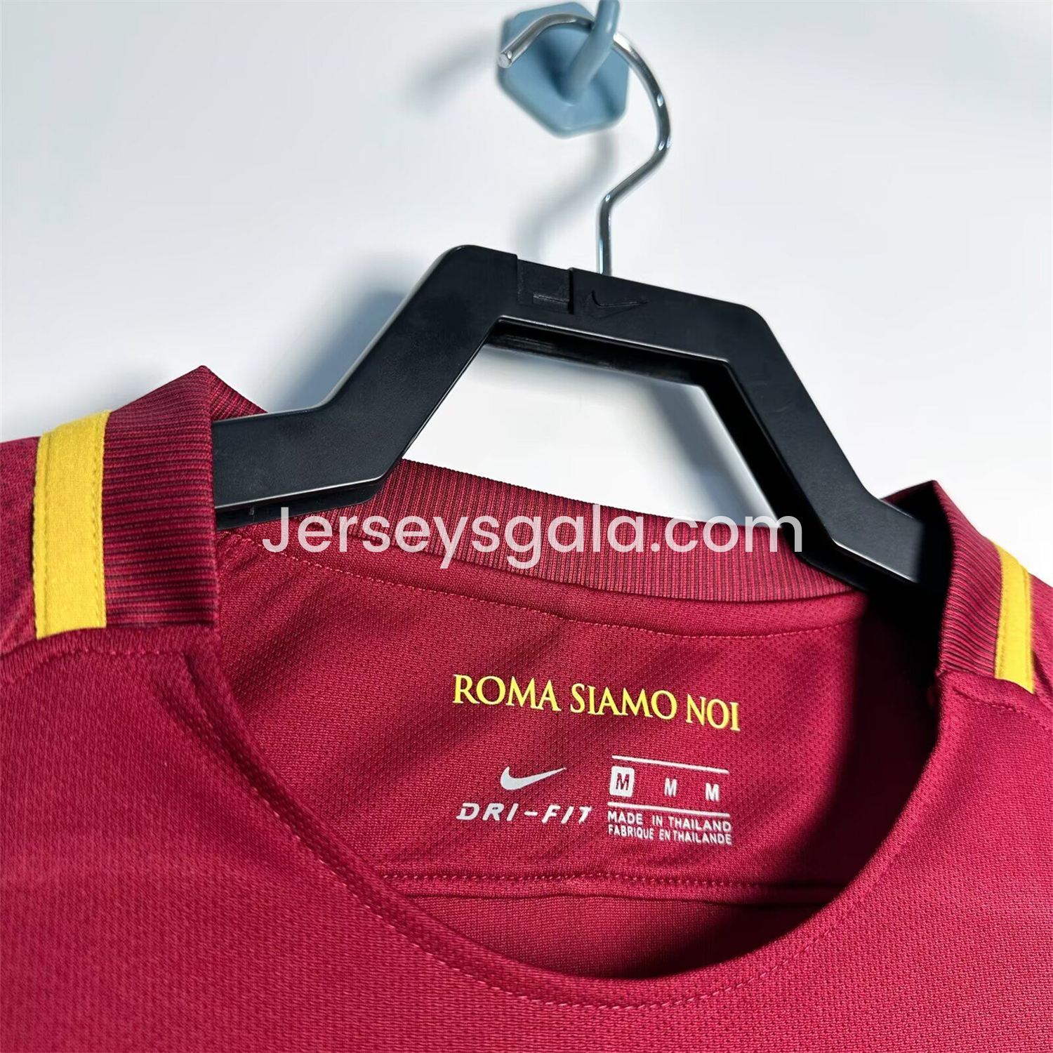 Retro Roma 2017-18 Home Long Sleeves Jersey - SOCCERDEALSHOP