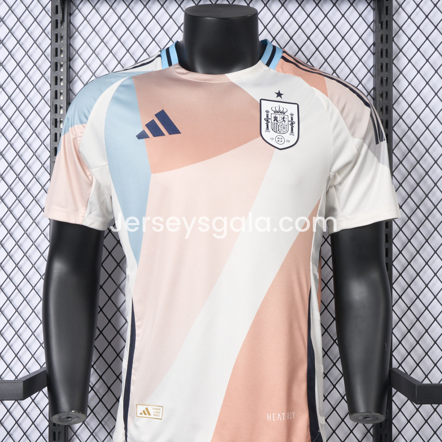 Spain 2025 Women's Team Away Jersey - Men's Player Version - SOCCERDEALSHOP