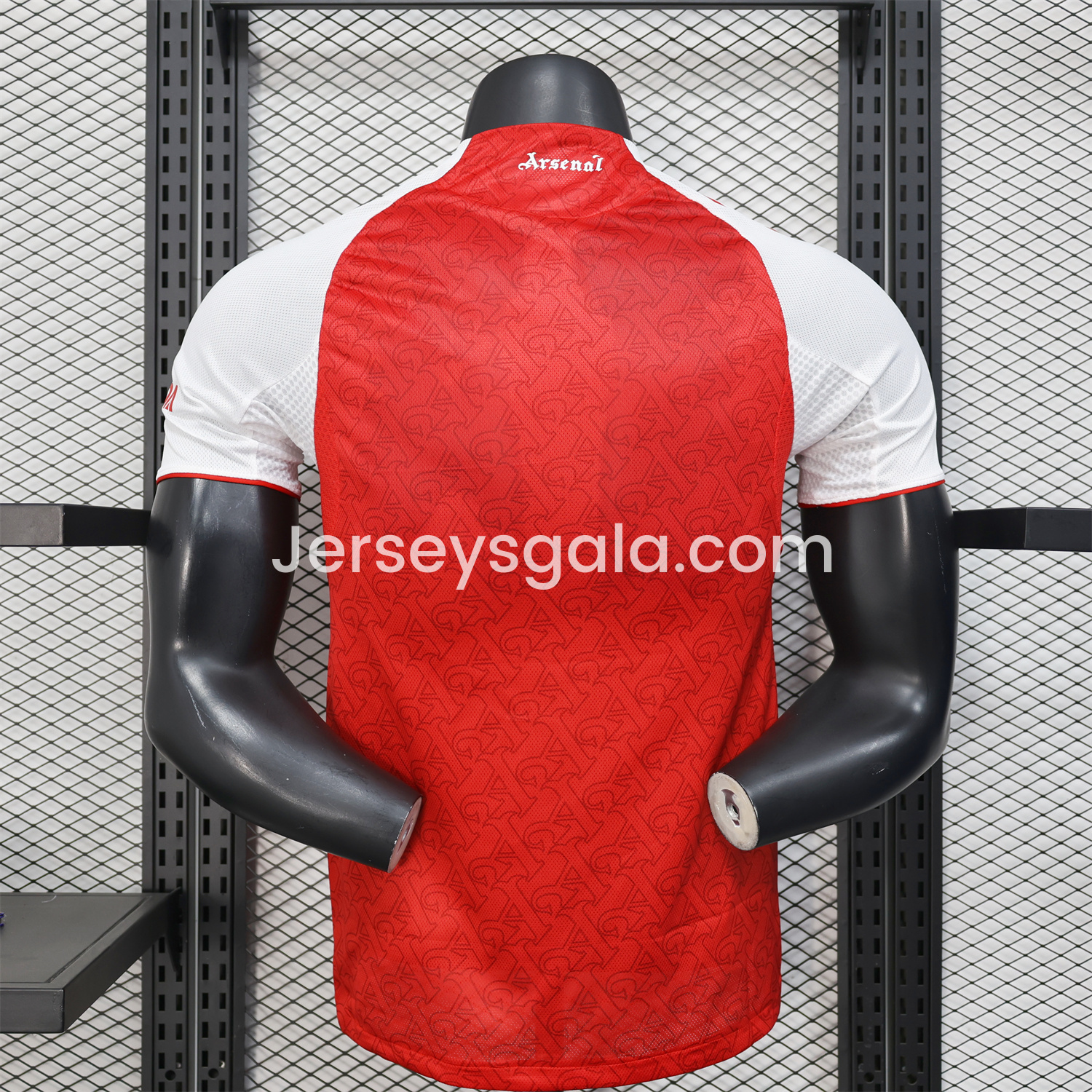 Arsenal 25-26 Home Jersey (Letter A Pattern) - Player Version - SOCCERDEALSHOP