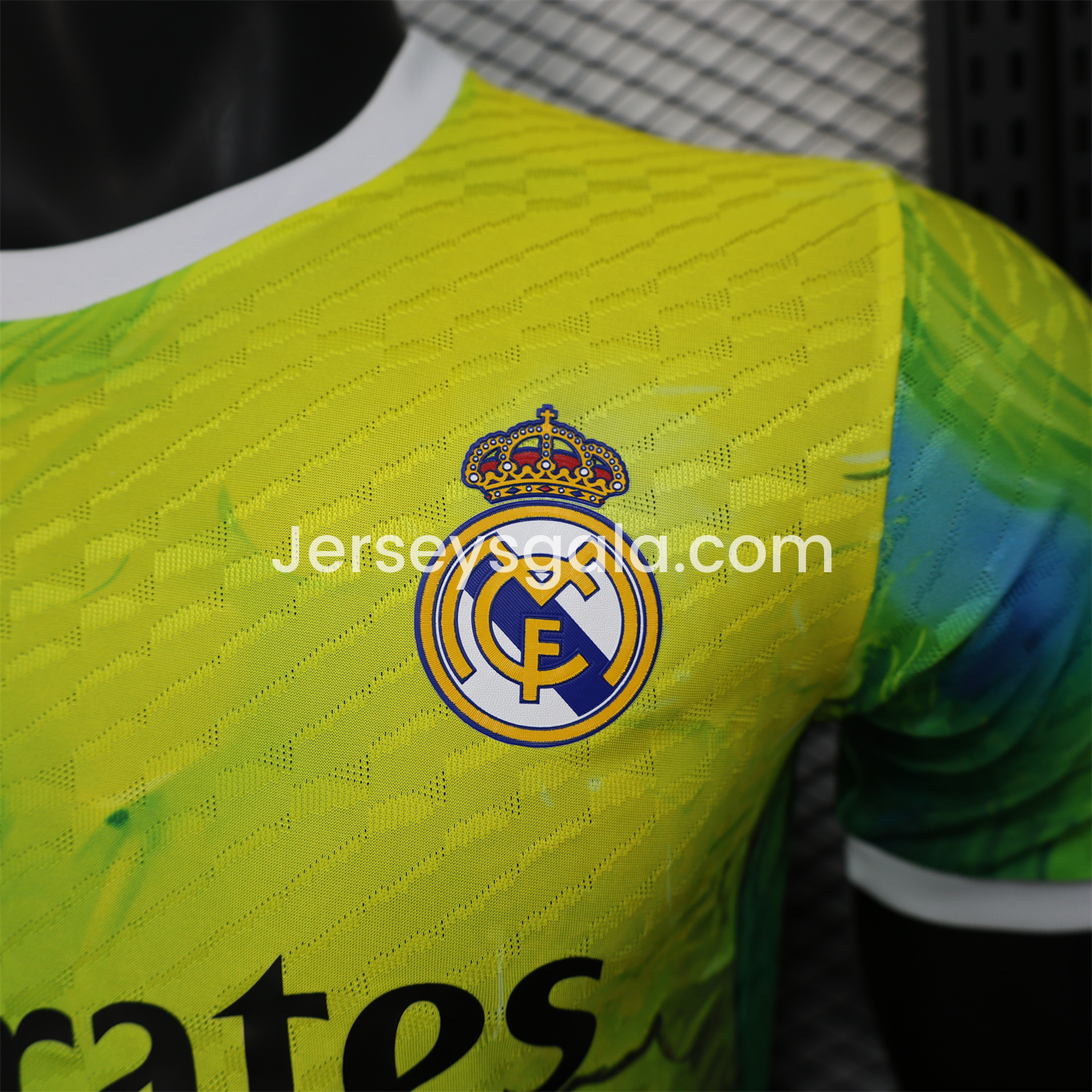 Real Madrid 25-26 Green & Yellow Special Edition Jersey - Player Version - SOCCERDEALSHOP