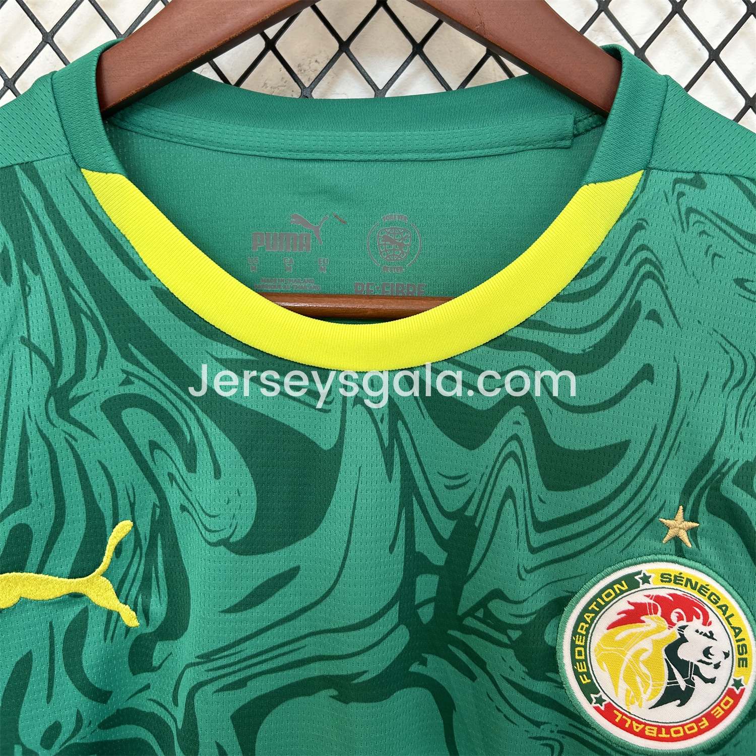 Senegal 25-26 Away Green Jersey - Fans Version - SOCCERDEALSHOP