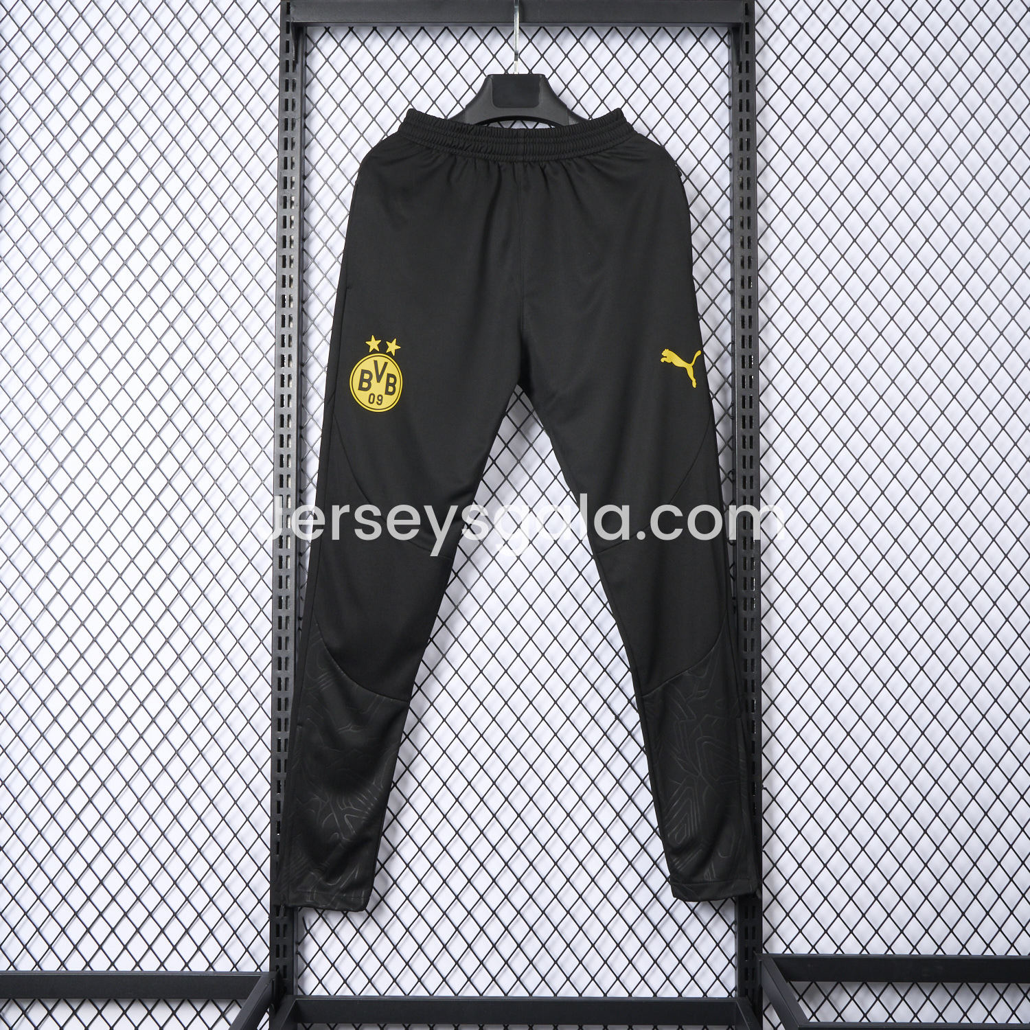 Dortmund 24-25 Black Training Pants - Player Version - SOCCERDEALSHOP