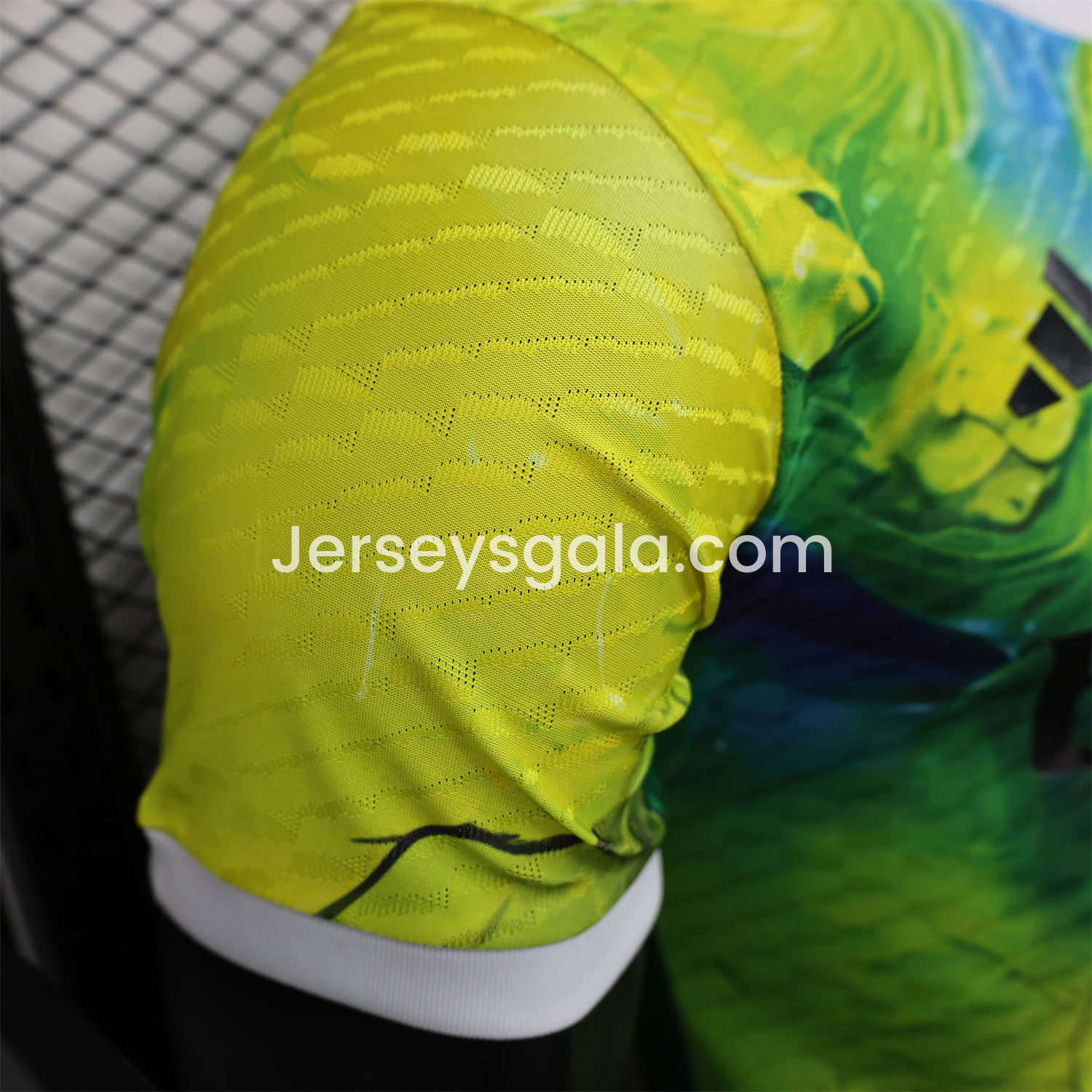 Real Madrid 25-26 Green & Yellow Special Edition Jersey - Player Version - SOCCERDEALSHOP