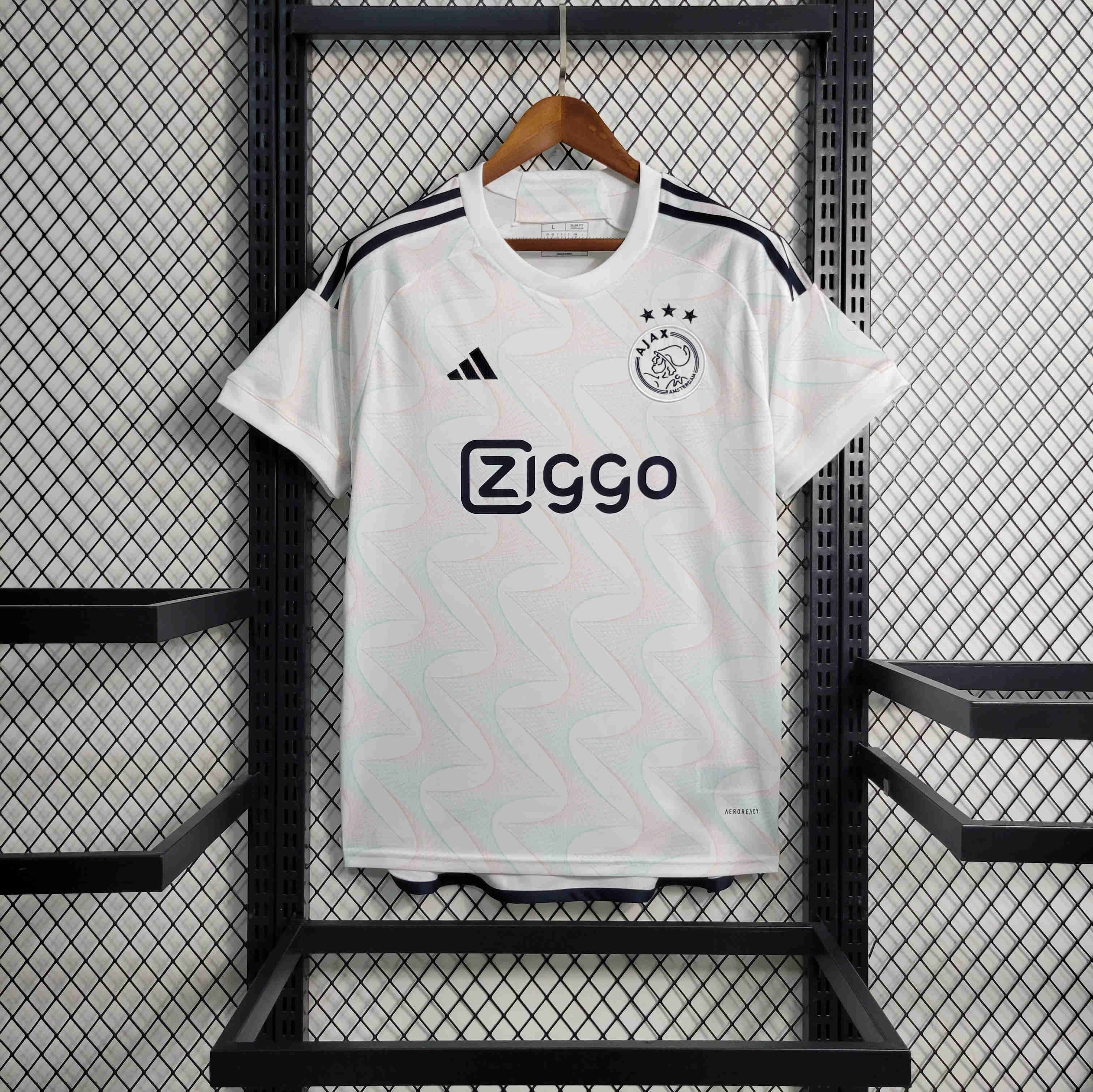 Ajax 23-24 Away Stadium Jersey - Fans Version - SOCCERDEALSHOP