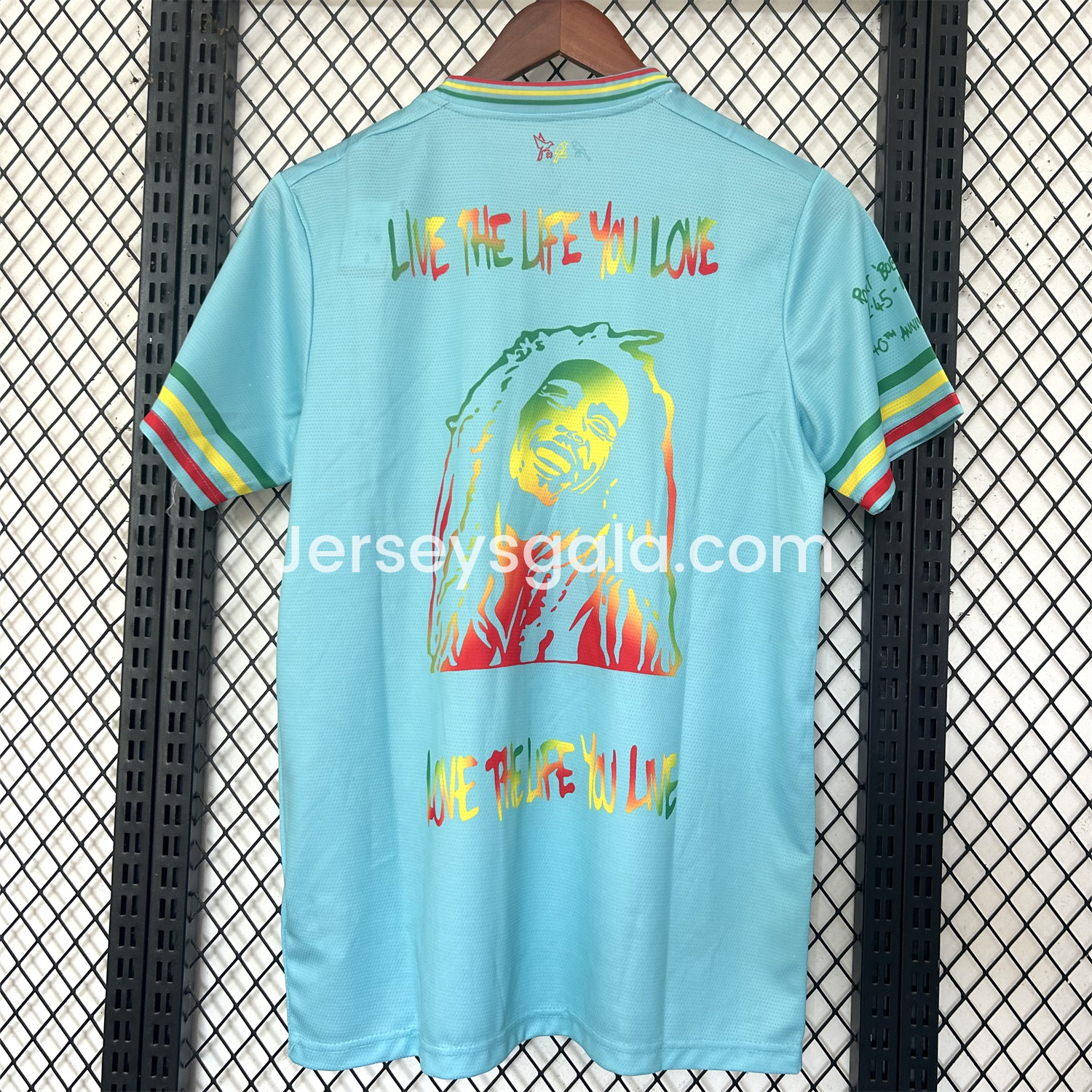 Ajax x B-O-B Marly 25-26 Light Blue Special Edition Jersey - Fans Version - SOCCERDEALSHOP