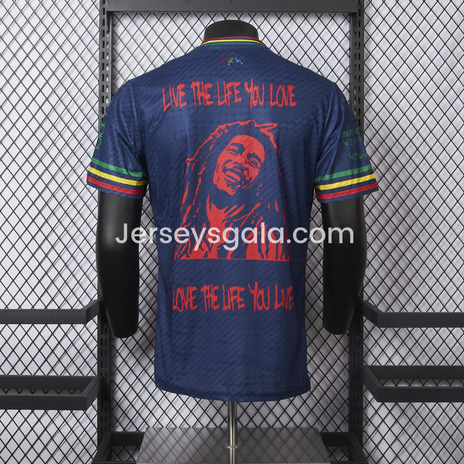 Ajax x B-O-B Marly 2025-26 40th Blue Special Edition Jersey - Player Version - SOCCERDEALSHOP