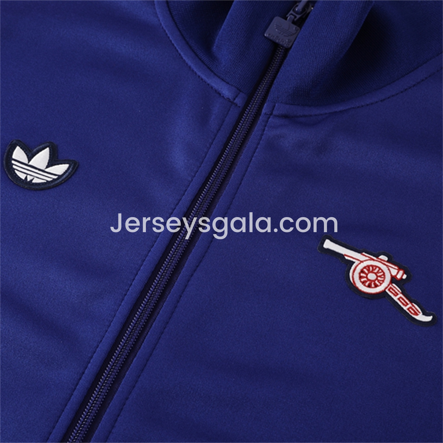 Arsenal 25-26 Throwback Trefoil Jacket Training Tracksuit - Royal Blue Jackets & Pants - SOCCERDEALSHOP