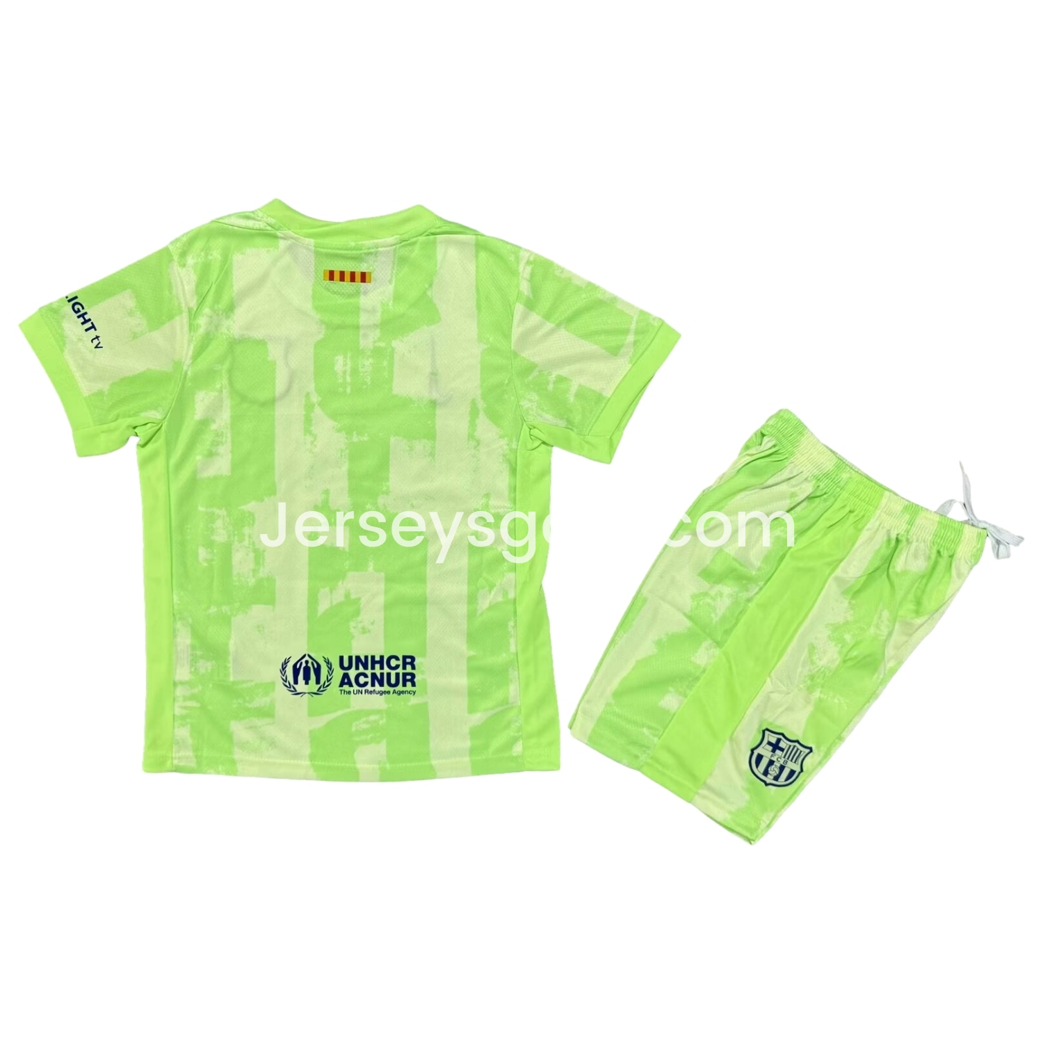 B.A.R.S.A 24-25 Third Kids Kit with New Sponsor - SOCCERDEALSHOP