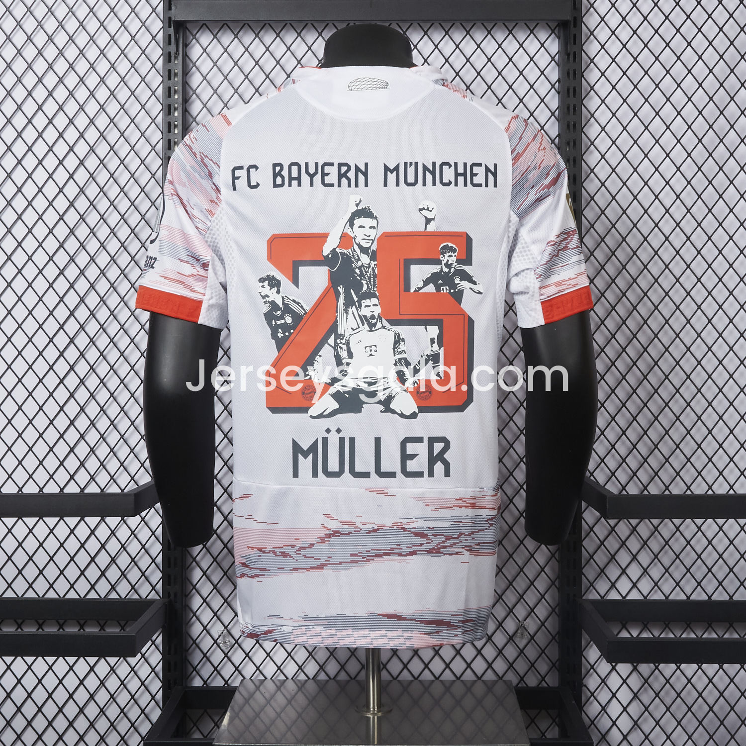 【MÜLLER 25 Pattern】Bayern Munich 25-26 Away Jersey - Player Version - SOCCERDEALSHOP