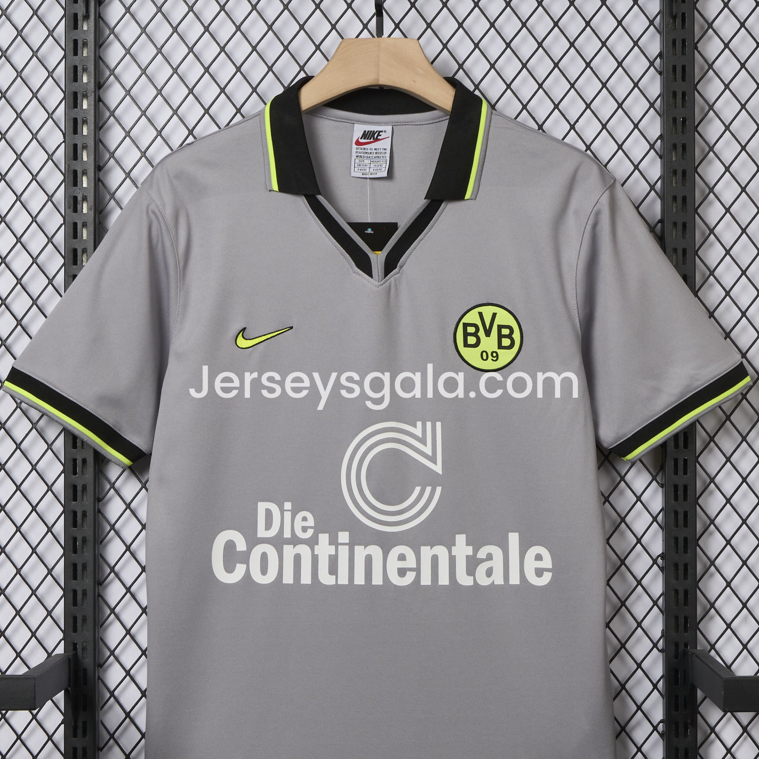 Retro Dortmund 1997-98 Away Jersey - SOCCERDEALSHOP