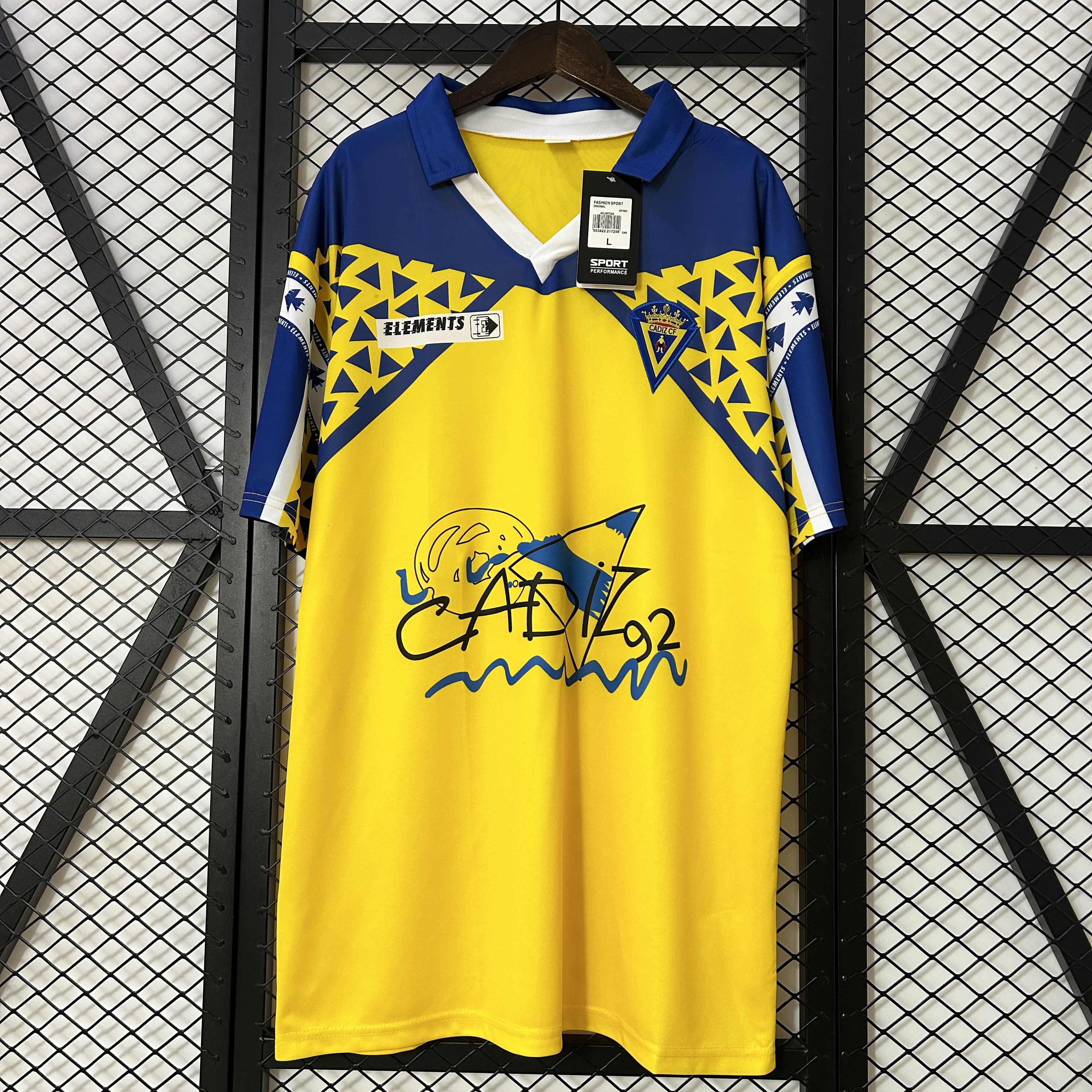 Retro Cádiz Cadiz 1991-92 Home Jersey - SOCCERDEALSHOP