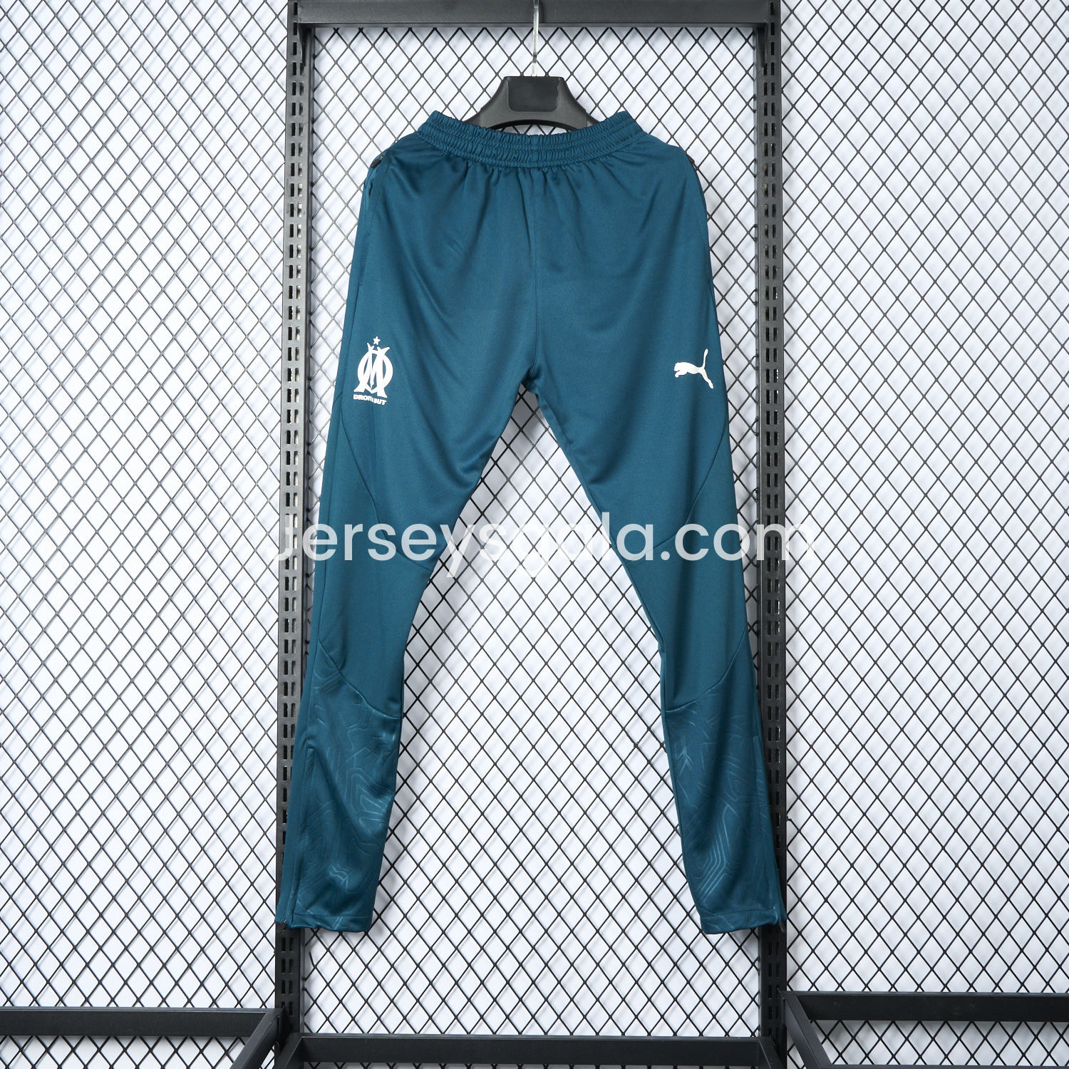 Marseille 24-25 Royal Deep Teal Training Pants - Player Version - SOCCERDEALSHOP