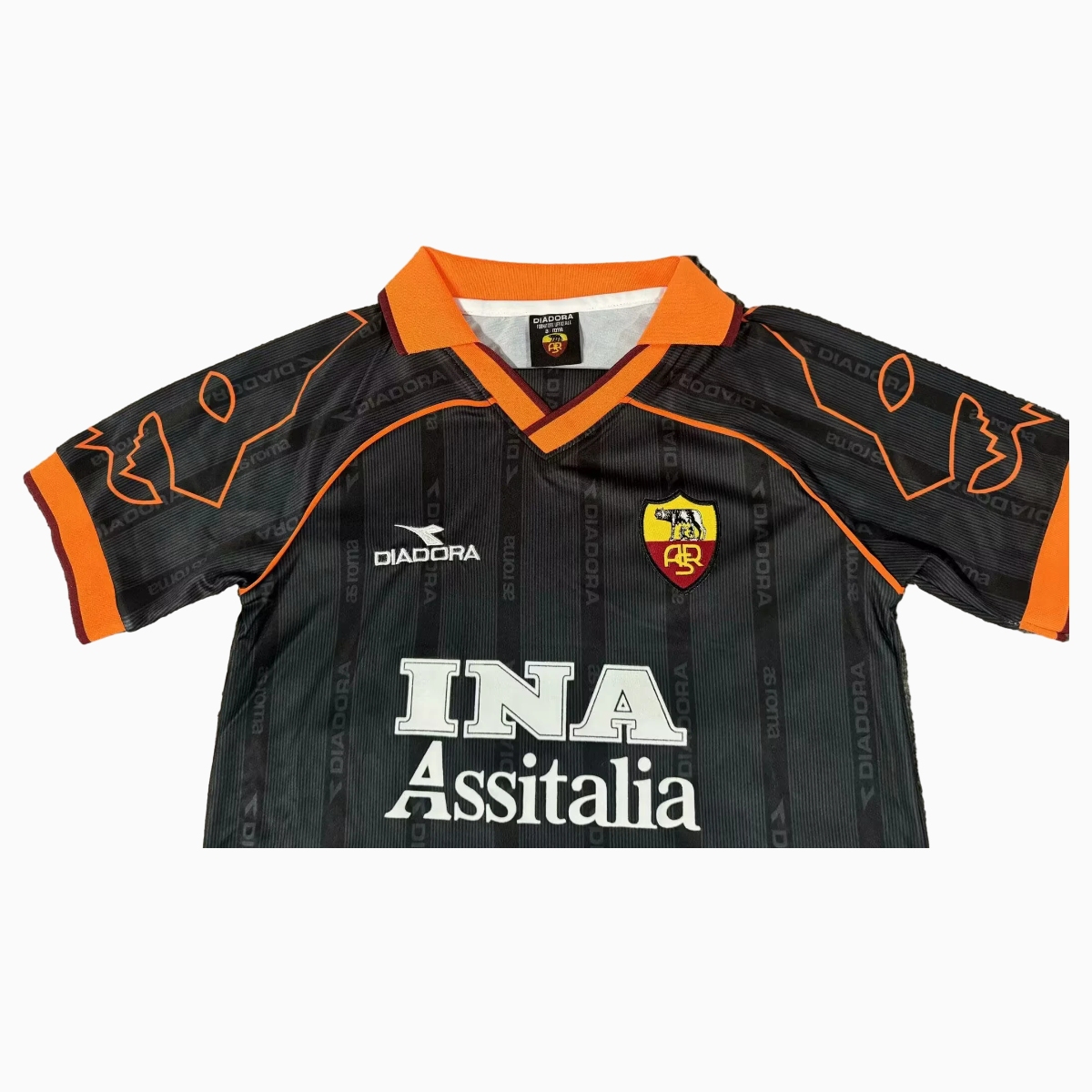 Retro Roma 1999-00 Third Kids Kit - SOCCERDEALSHOP