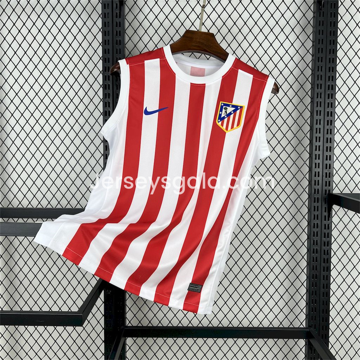Atletico Madrid 25-26 Home Unsponsored Training Vest - Fans Version - SOCCERDEALSHOP