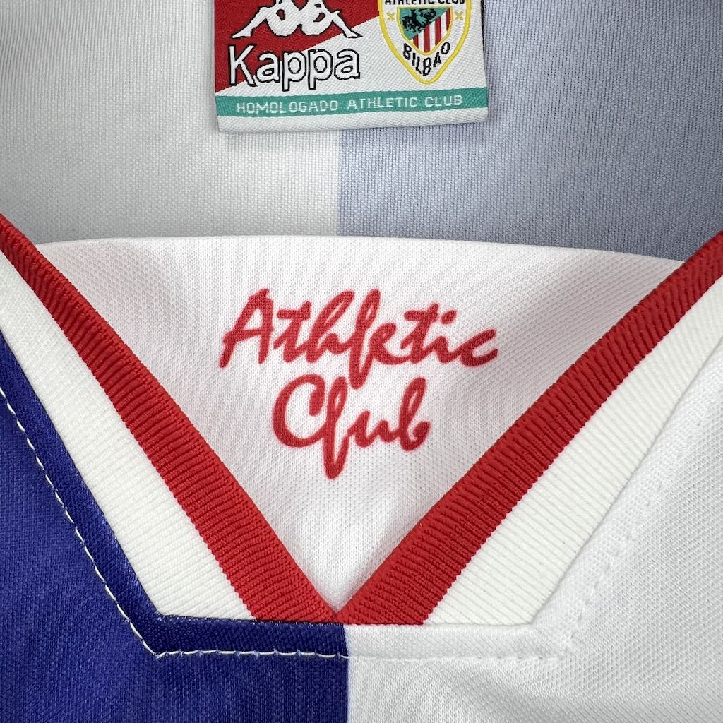 Retro Athletic Bilbao 1997-98 Away Unsponsored Jersey - SOCCERDEALSHOP