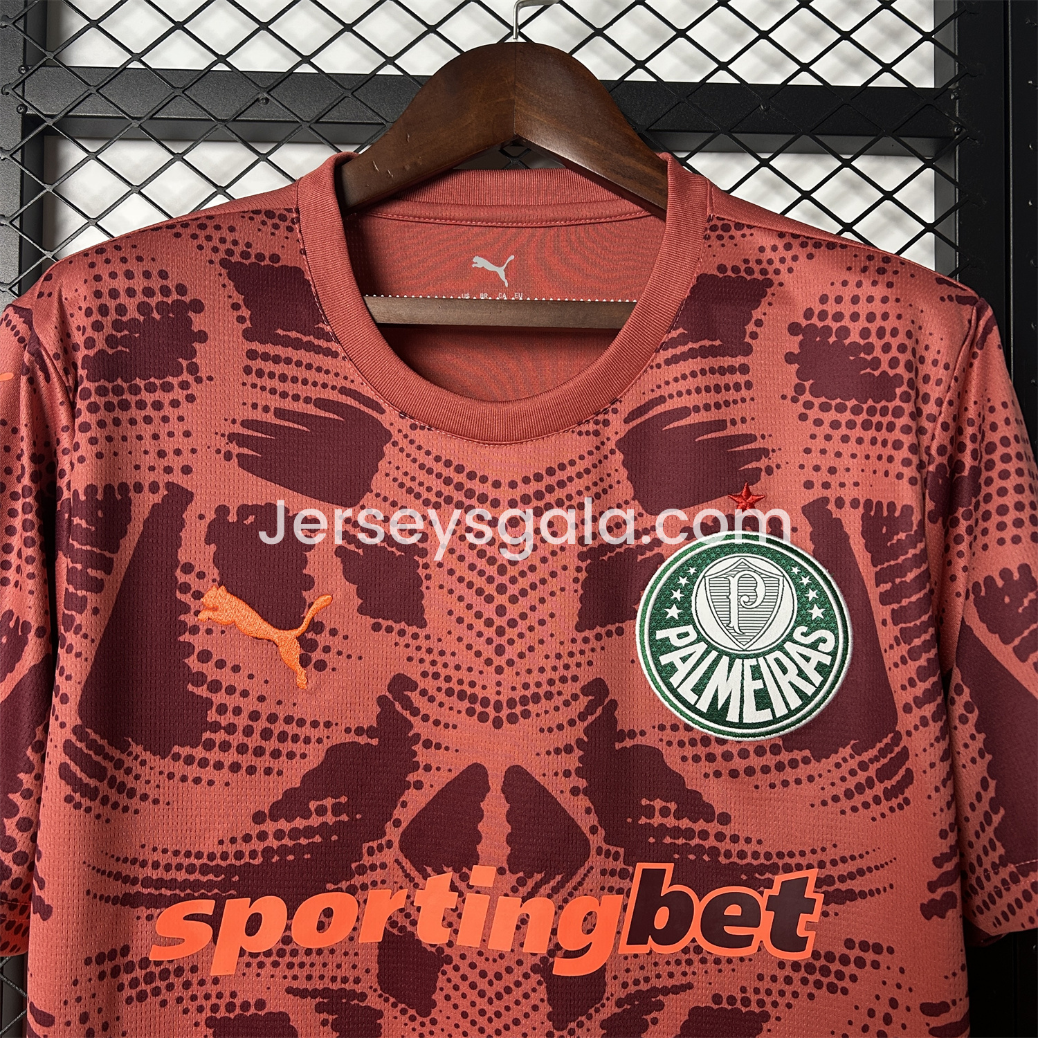 Palmeiras 25-26 Red Goalkeeper Jersey - Fans Version - SOCCERDEALSHOP