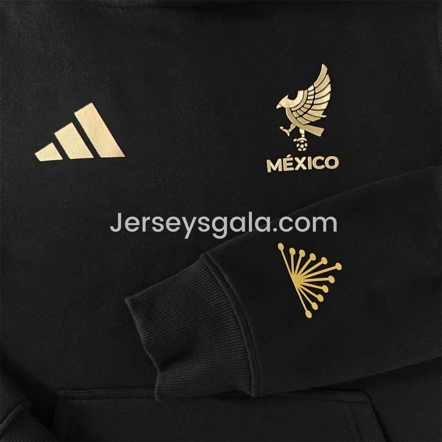 Mexico 2025 Gold Cup Black Special Edition Unisex Pullover Hoodie - SOCCERDEALSHOP