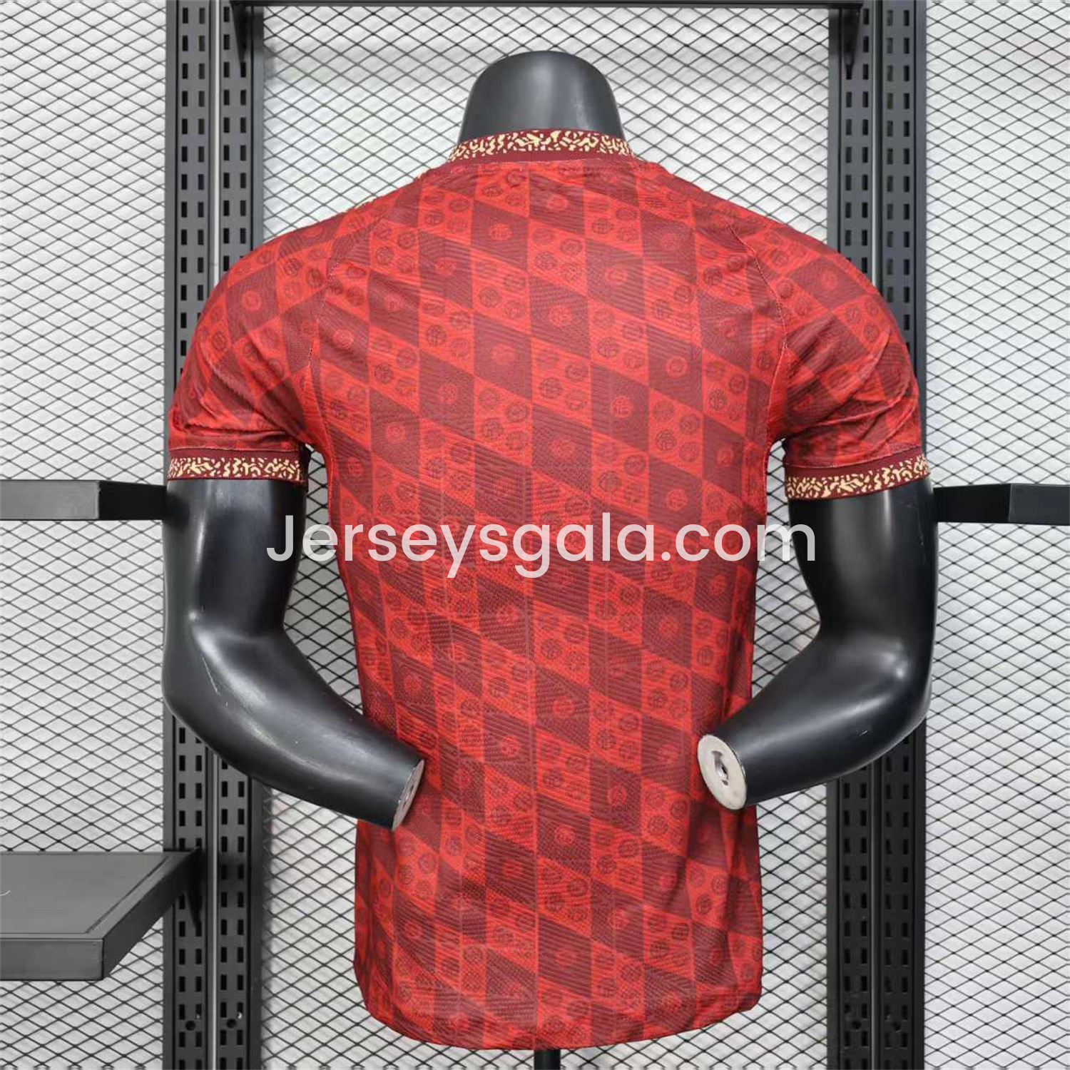 Bayern Munich 2025 125th Anniversary Diamond Pattern Special Jersey - Player Version - SOCCERDEALSHOP