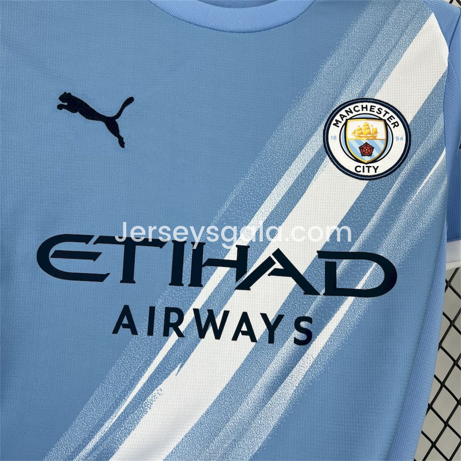 Manchester City 25-26 Home Jersey - Fans Version - SOCCERDEALSHOP