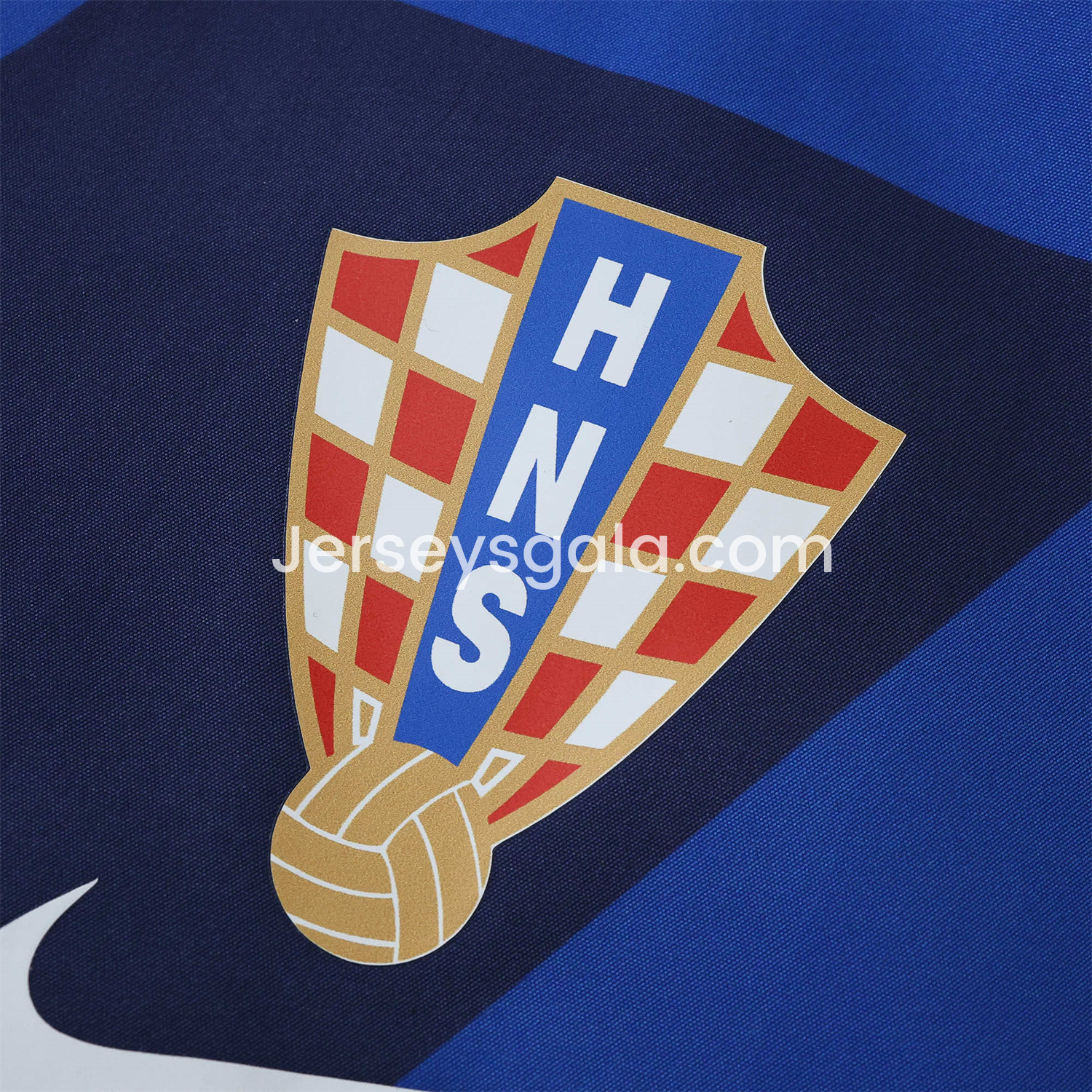 Croatia 24-25 Away Style Double Sided Reversible Windbreaker - Blue - SOCCERDEALSHOP