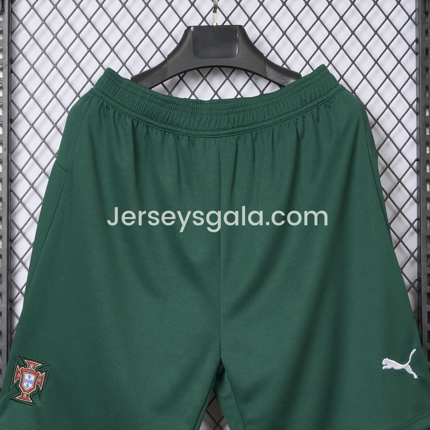 Portugal 25-26 Home Green Shorts - Fans Version - SOCCERDEALSHOP