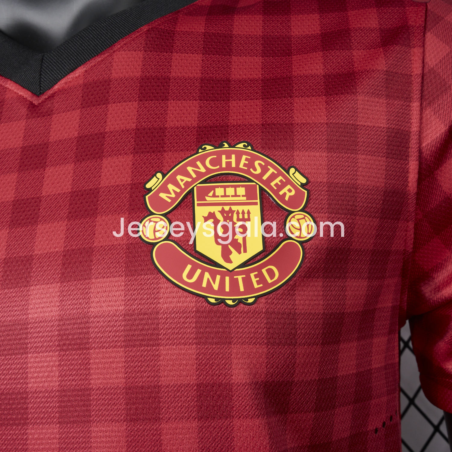Retro Manchester United 2012-13 Home Jersey - Player Version - SOCCERDEALSHOP