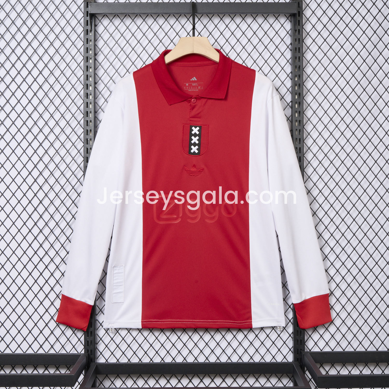 Ajax 2025 125-Year Anniversary Long Sleeves Jersey - Fans Version - SOCCERDEALSHOP