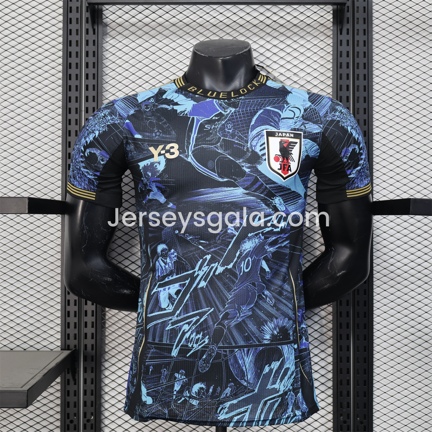 Japan 2025 Y3 BLUELOCK Special Edition Jersey - Player Version - SOCCERDEALSHOP
