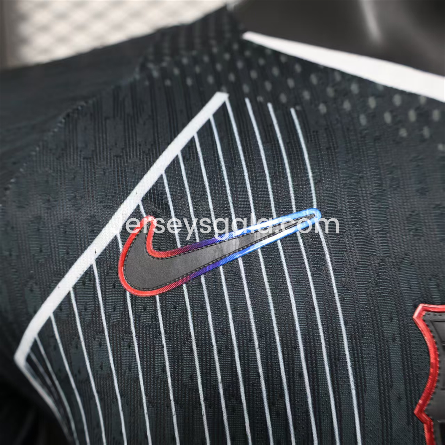 B.A.R.S.A 25-26 Black Big LOGO Special Jersey - Player Version - SOCCERDEALSHOP