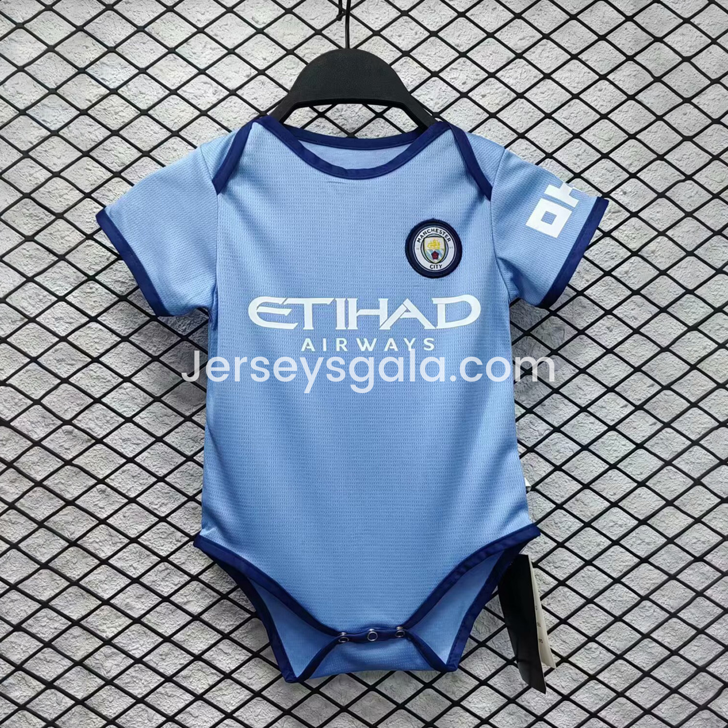 Manchester City 24-25 Home Baby Crawling Suit - SOCCERDEALSHOP
