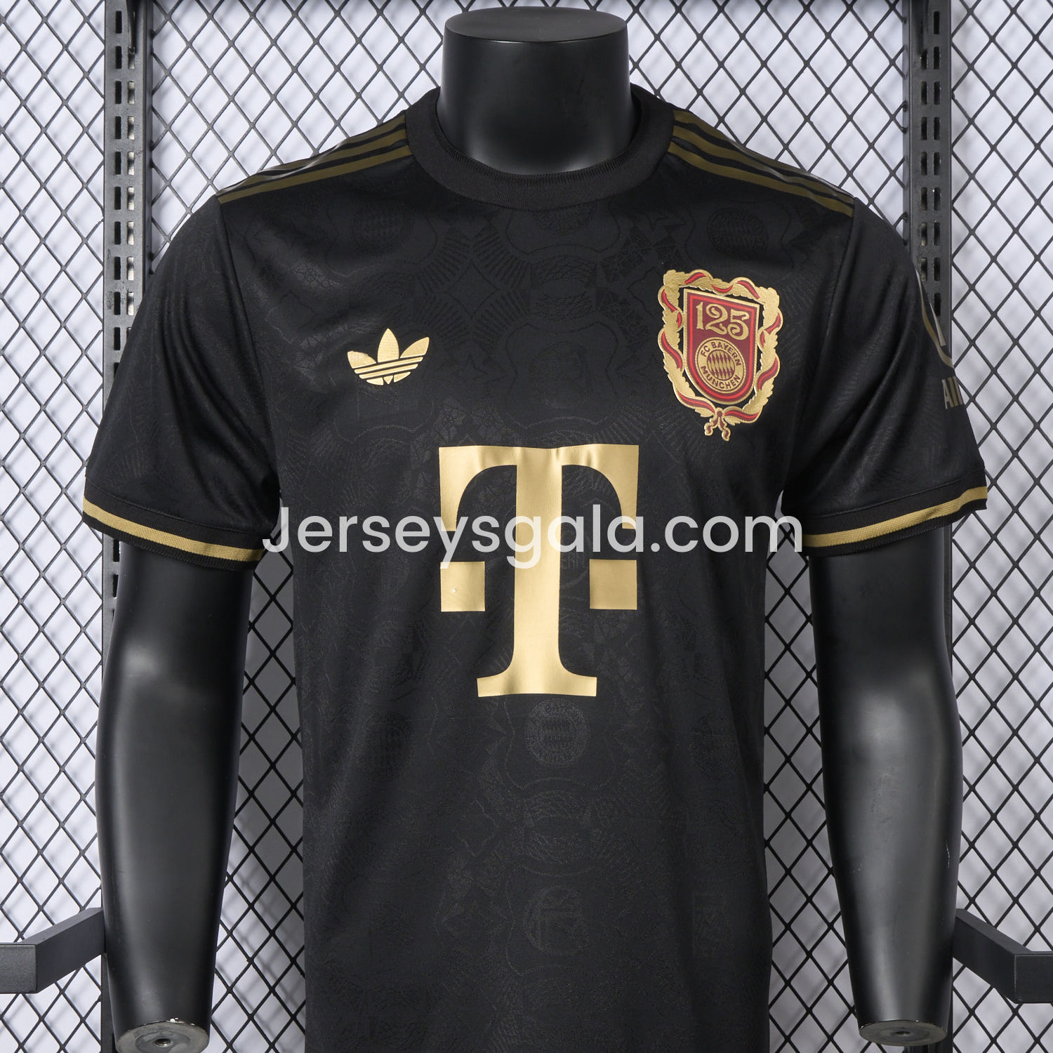 Bayern Munich 2025 Black 125th Anniversary Jersey - Player Version - SOCCERDEALSHOP