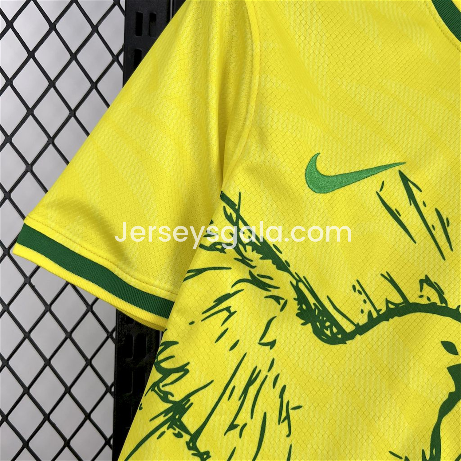 Brazil 25-26 Green Dove Yellow Jersey - Fans Version - SOCCERDEALSHOP