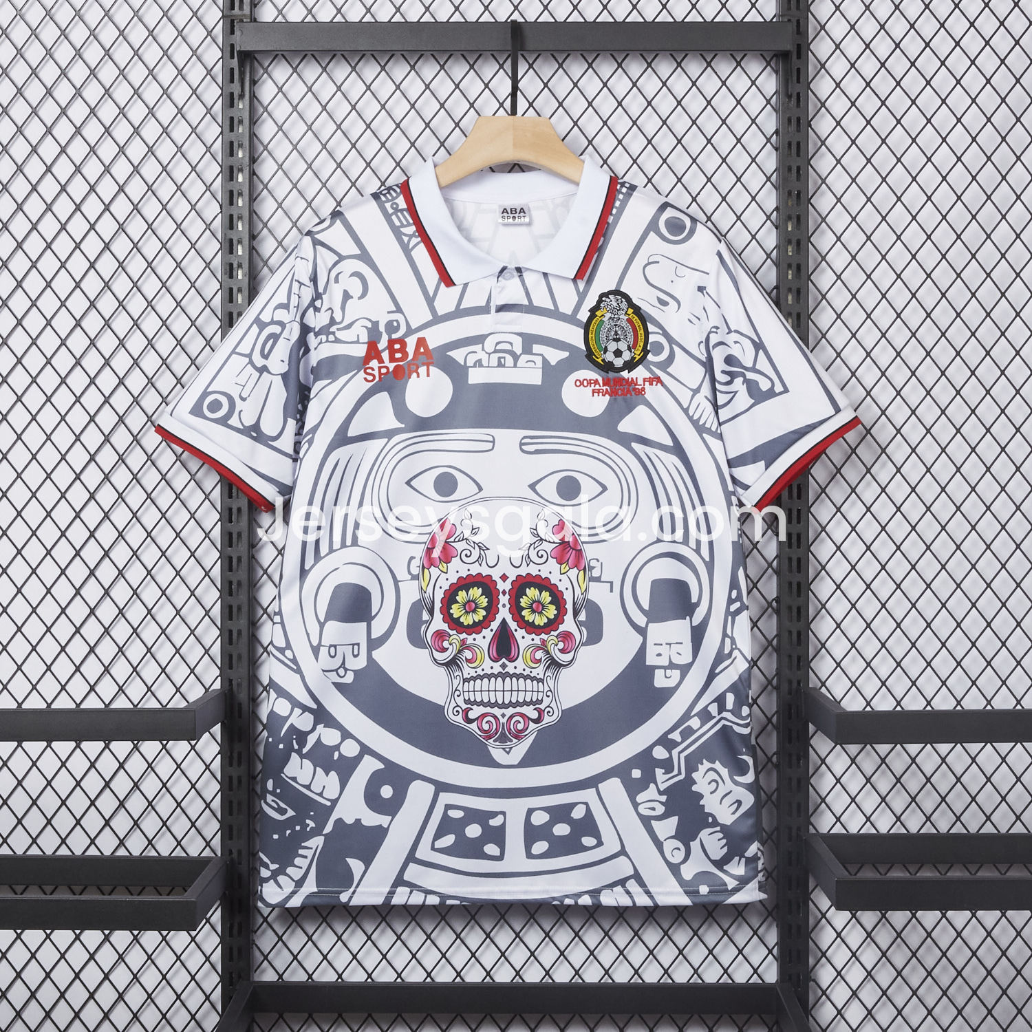 Retro Mexico 1998 Away Grey Special Edition Jersey - SOCCERDEALSHOP