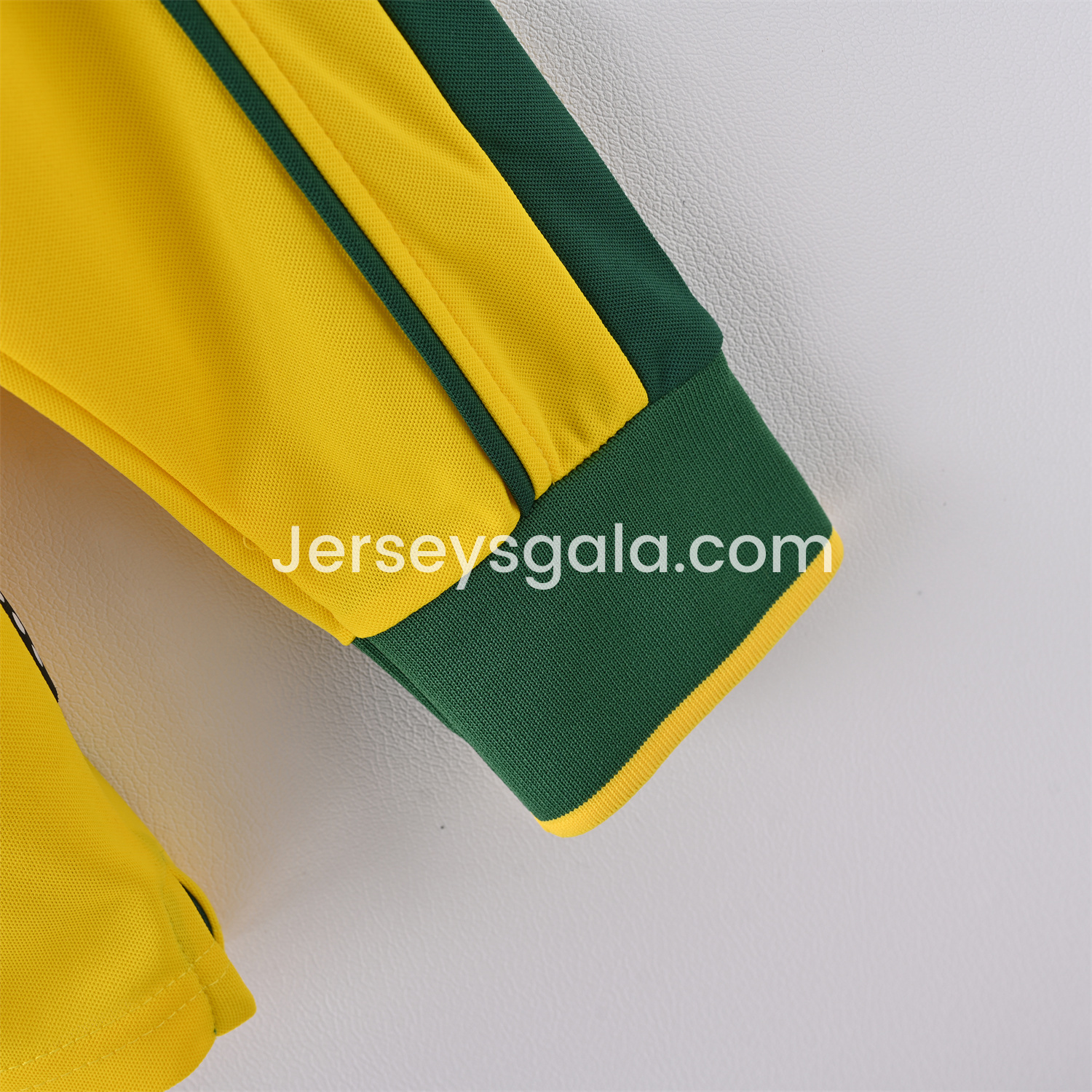 Retro Brazil 1998 Home Long Sleeves Jersey - SOCCERDEALSHOP