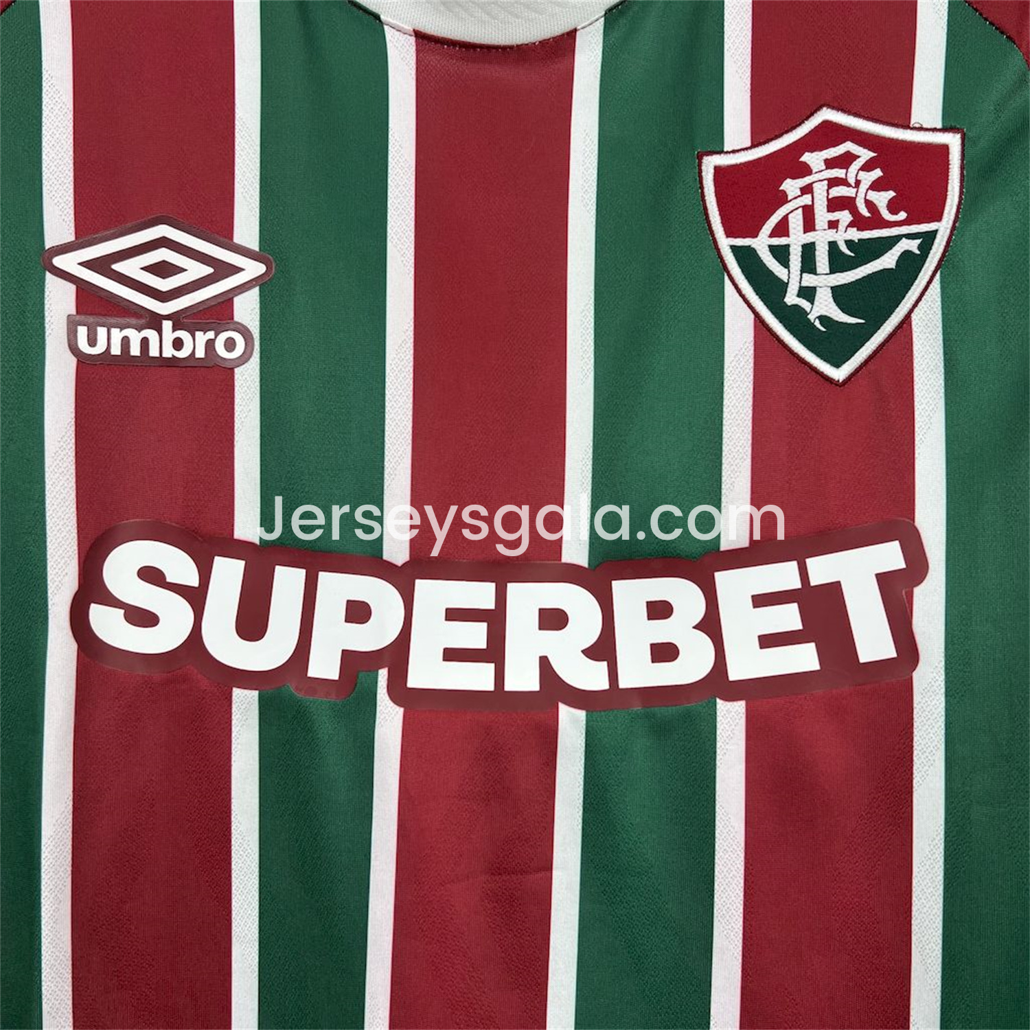Fluminense 25-26 Home Long Sleeves Jersey - Fans Version - SOCCERDEALSHOP