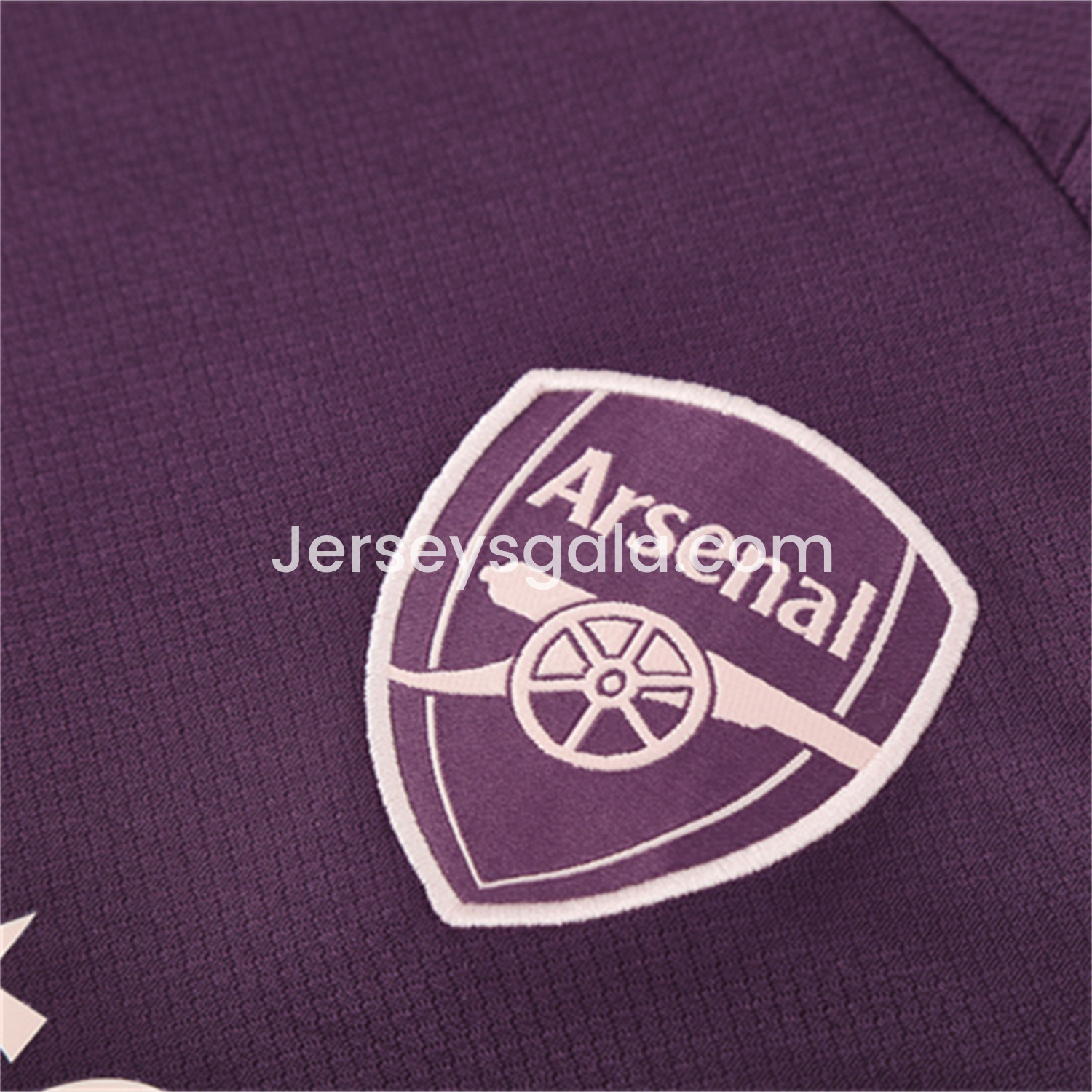 Arsenal 24-25 Kids Short-Sleeve Training Set - Purple - SOCCERDEALSHOP