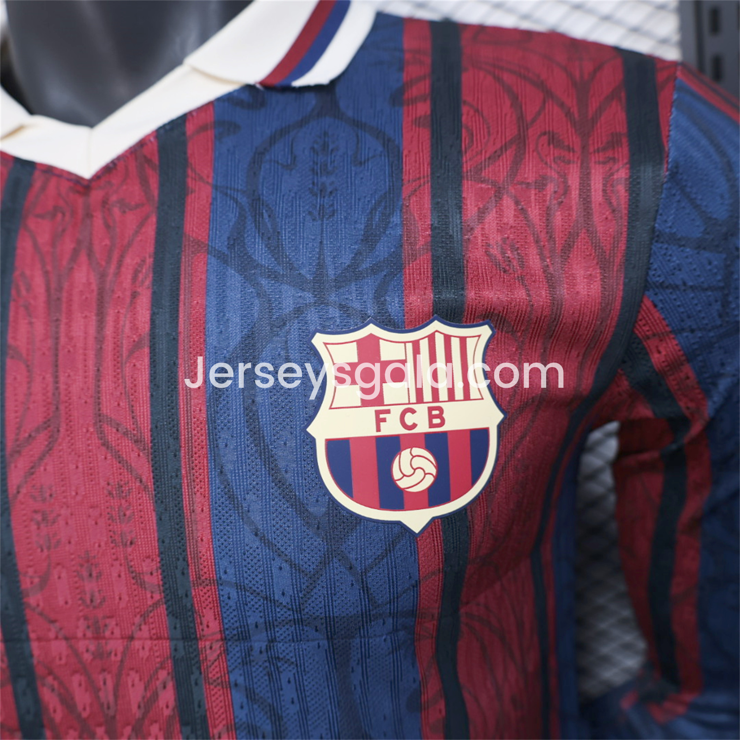 B.A.R.S.A 25-26 125th Anniversary Throwback Long Sleeves Jersey - Player Version - SOCCERDEALSHOP