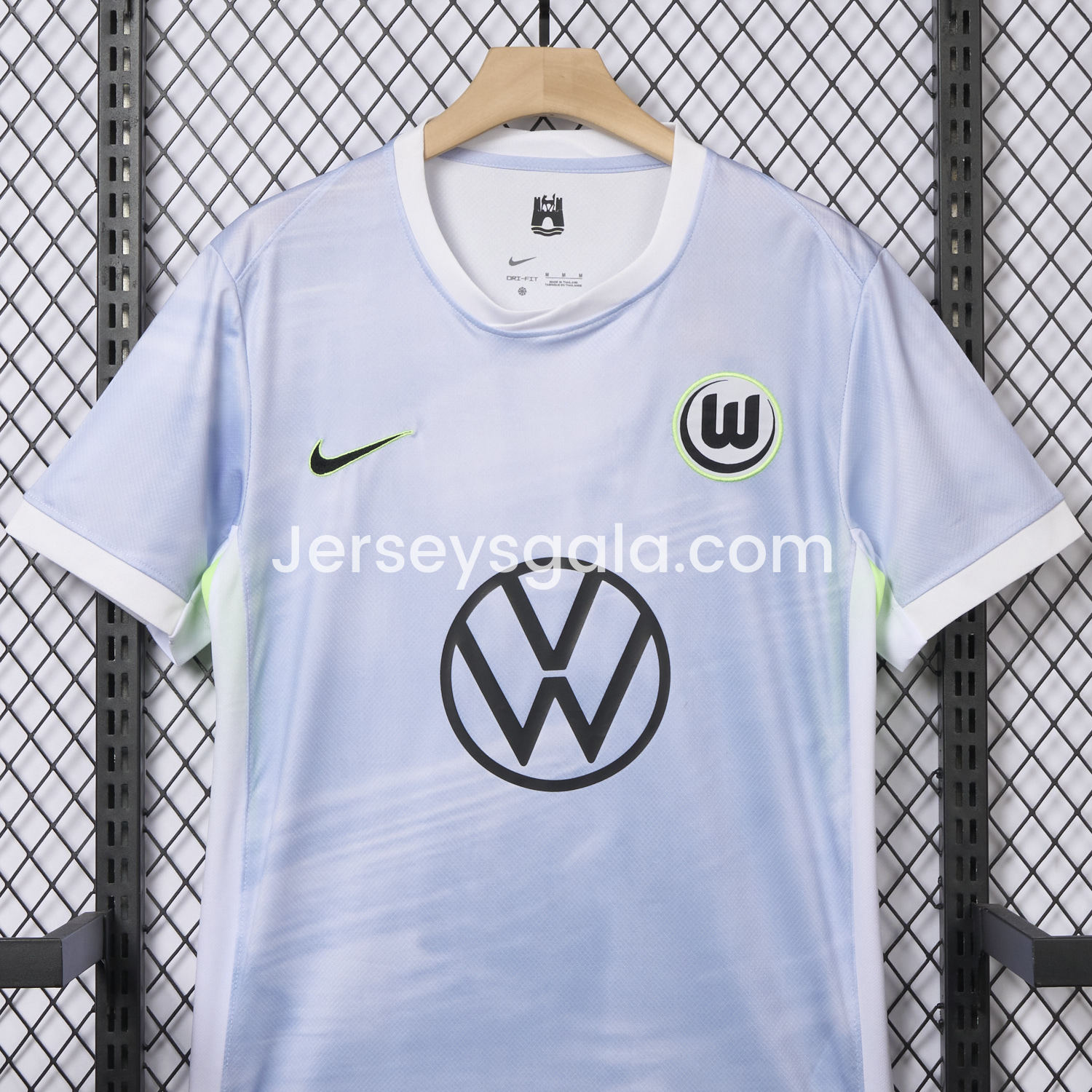 Wolfsburg 25-26 Away Jersey With Sponsor - Fans Version - SOCCERDEALSHOP