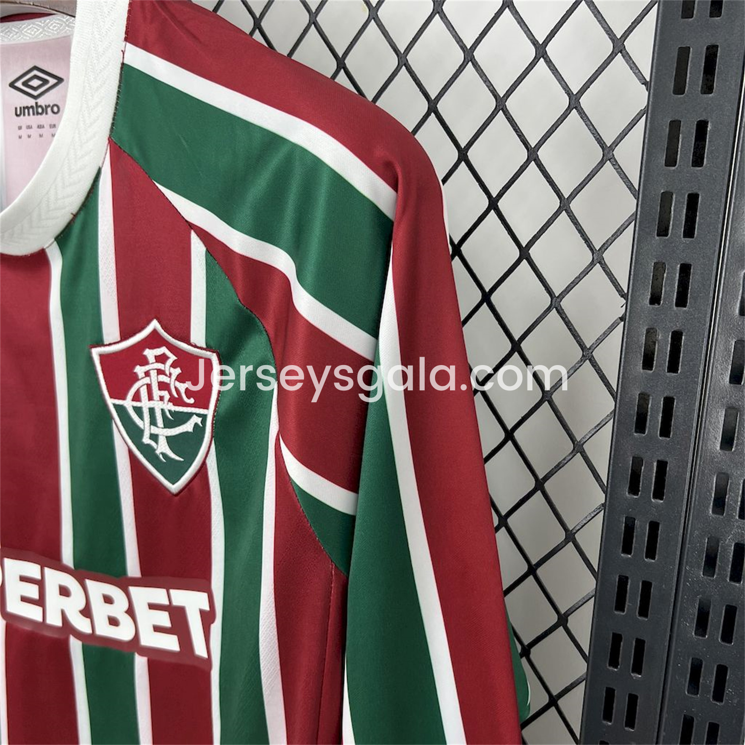 Fluminense 25-26 Home Long Sleeves Jersey - Fans Version - SOCCERDEALSHOP