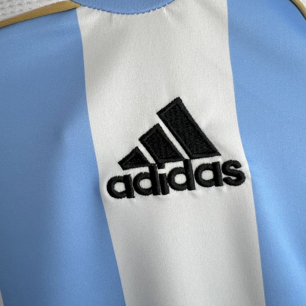 Retro Argentina 2006 Home Long Sleeves Jersey - SOCCERDEALSHOP