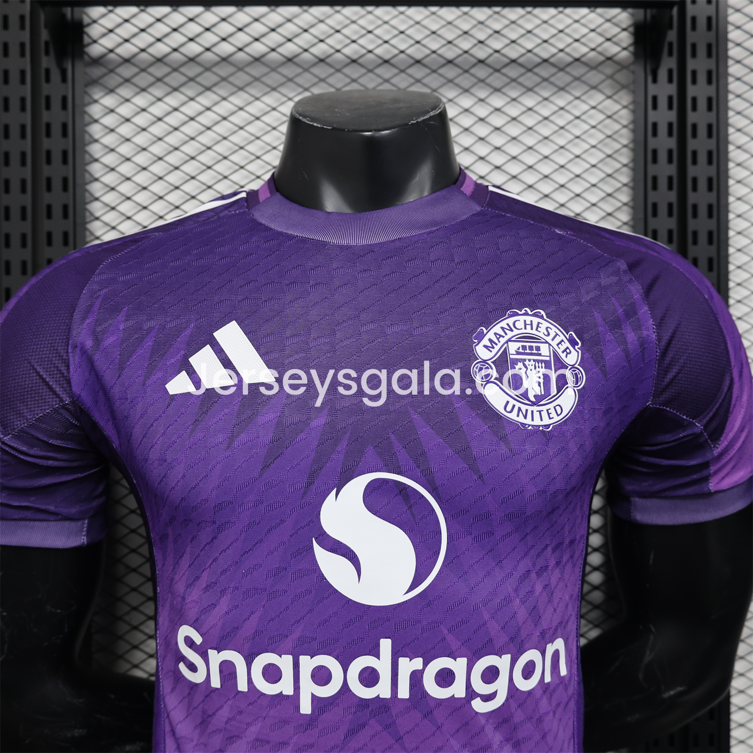 Manchester United 24-25 Purple Gradient Special Edition Jersey - Player Version - SOCCERDEALSHOP
