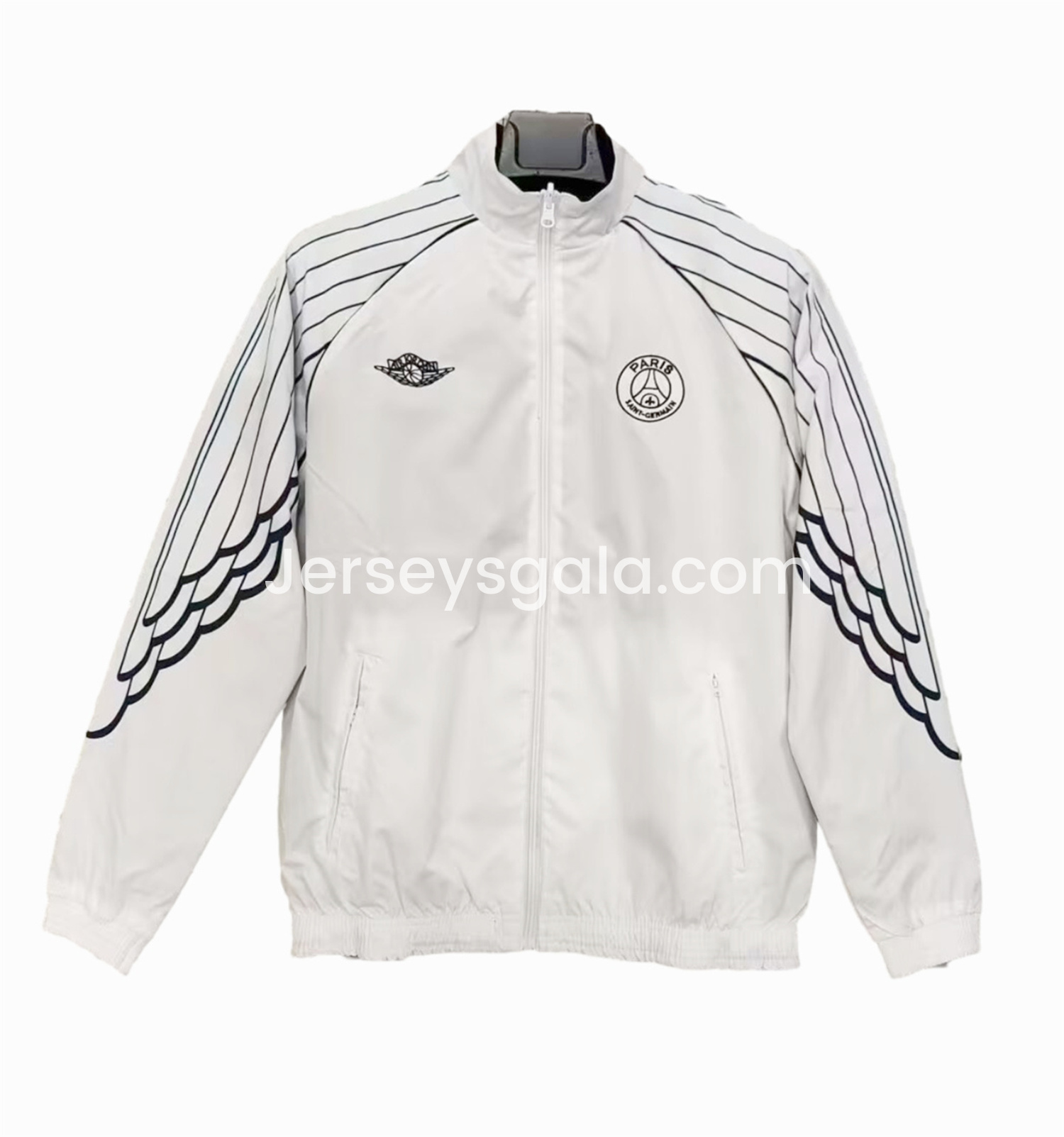 Paris Saint-Germain PSG 24-25 Wings Double Sided Reversible Windbreaker - White & Blue - SOCCERDEALSHOP