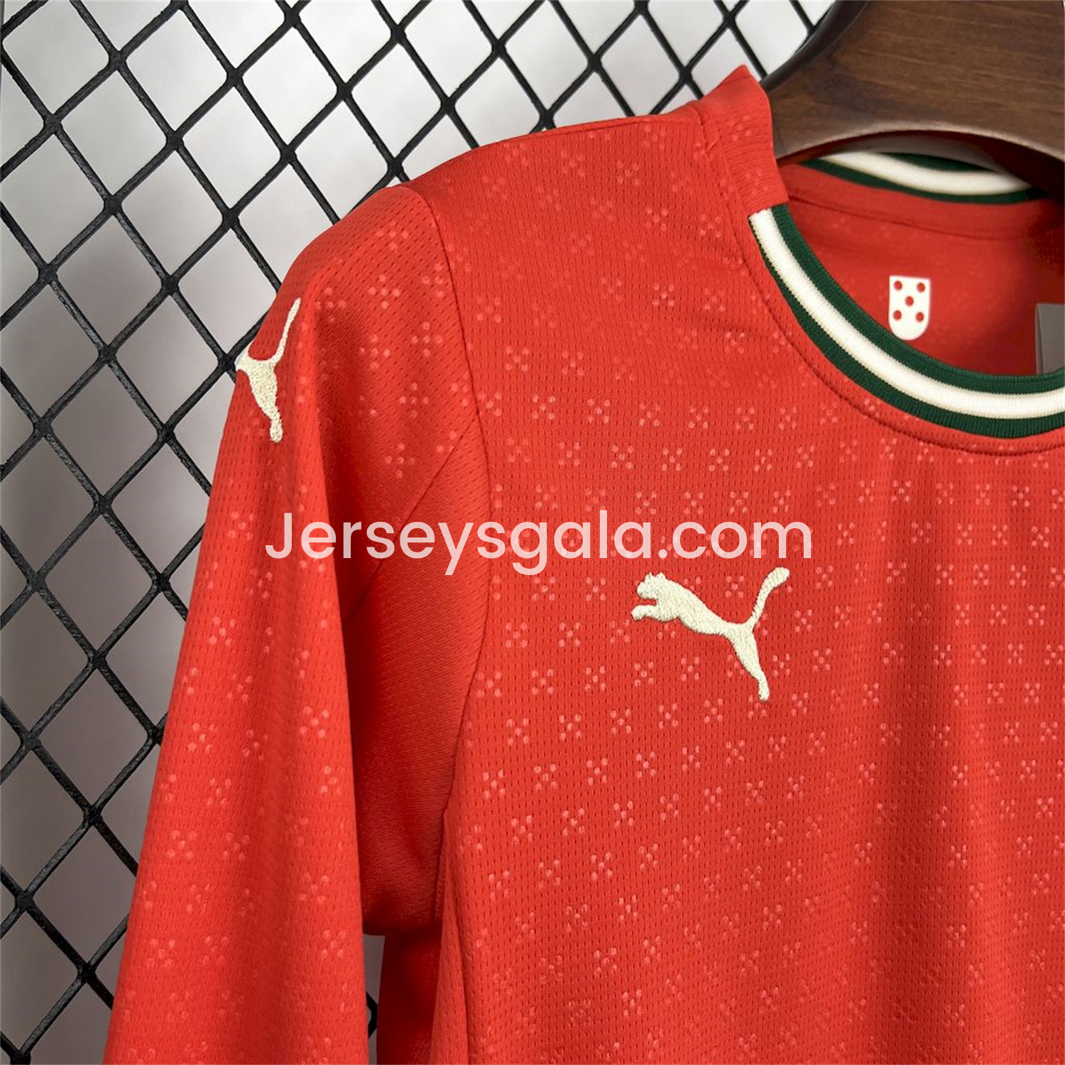 Portugal 2025-26 Home Long Sleeves Kids Kit - SOCCERDEALSHOP