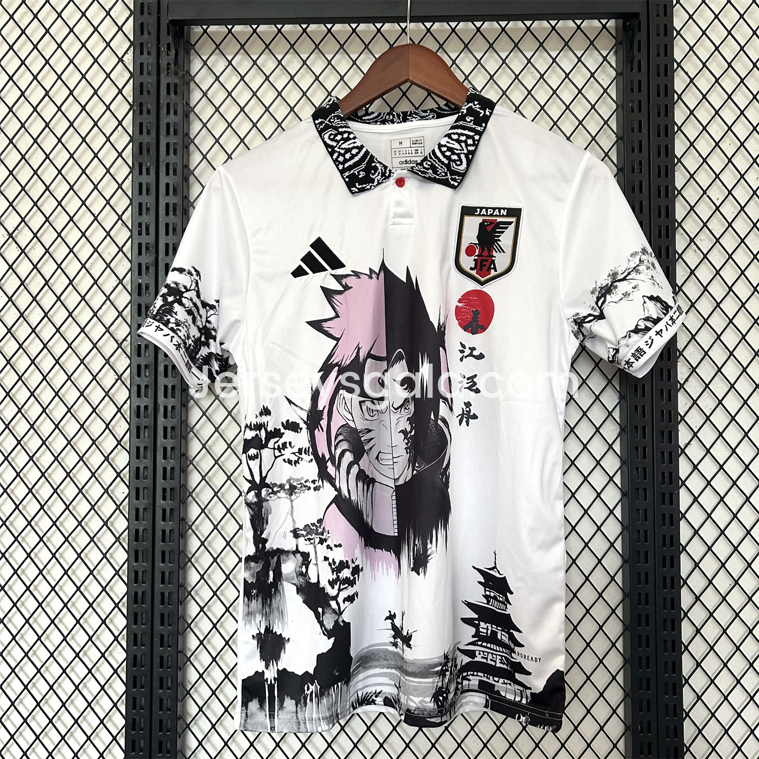 Japan 25-26 Naruto & Sasuke Special Edition Jersey - Fans Version - SOCCERDEALSHOP